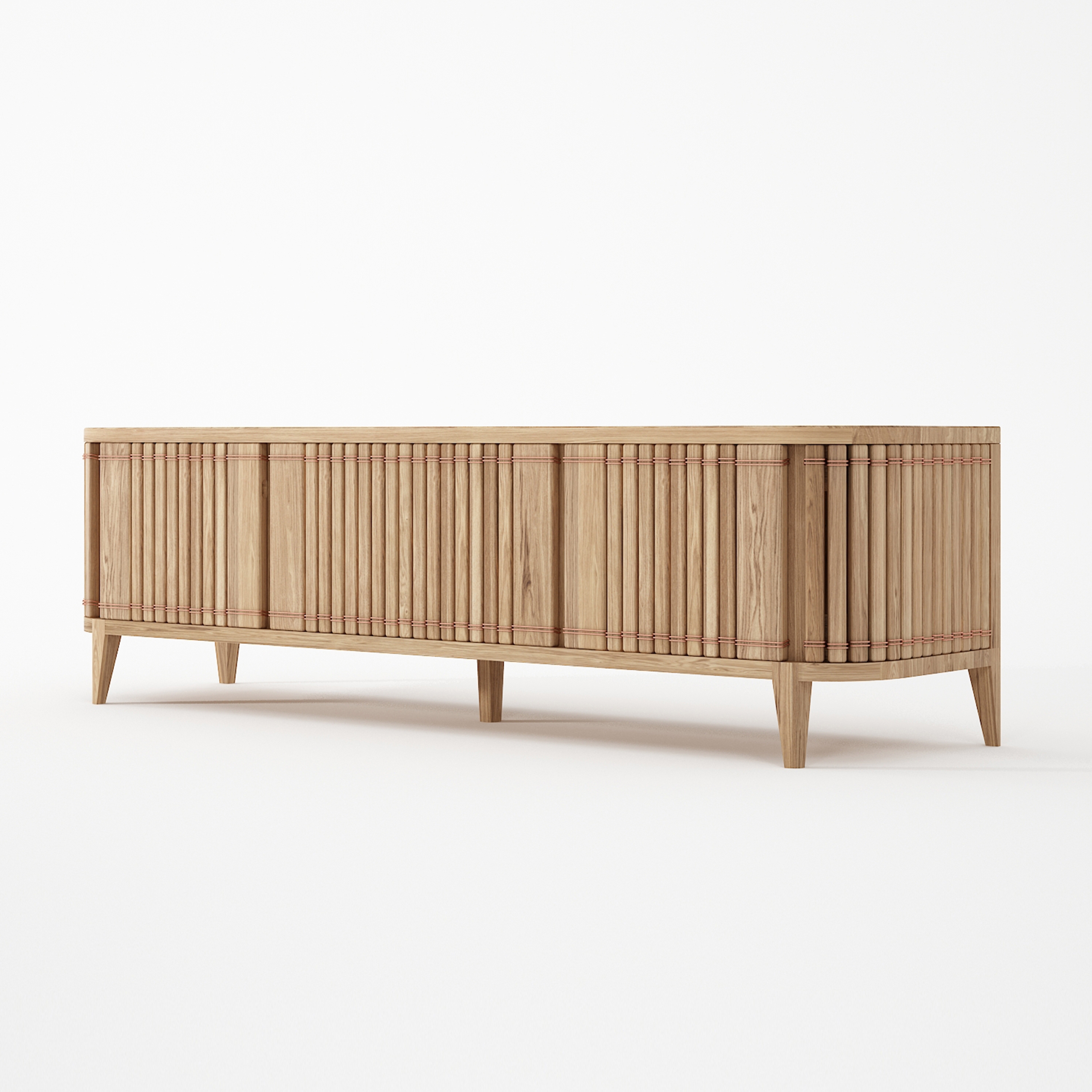 Vertoon produk Koppar MEDIA CABINET 3 DOORS van vervaardiger Karpenter