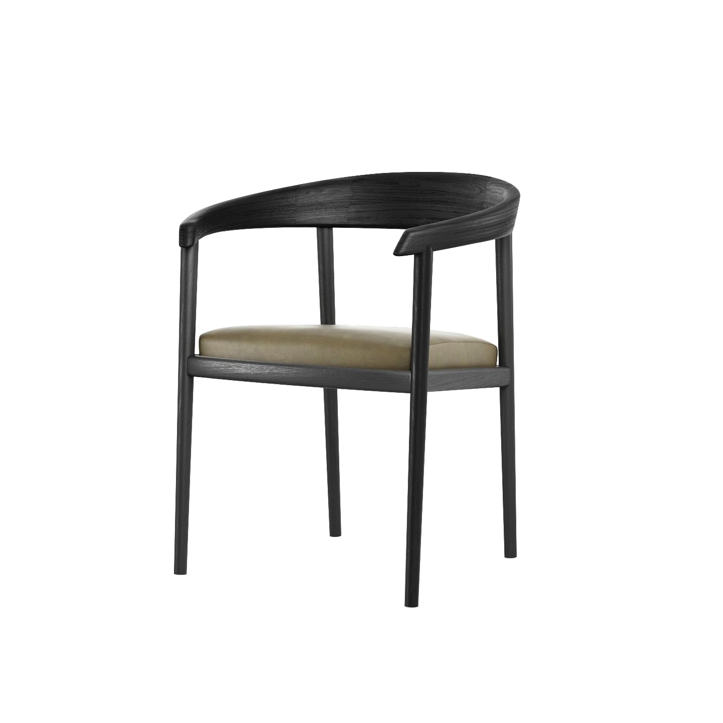 Chillax ARMCHAIR w/ LEATHER (Olive Green)