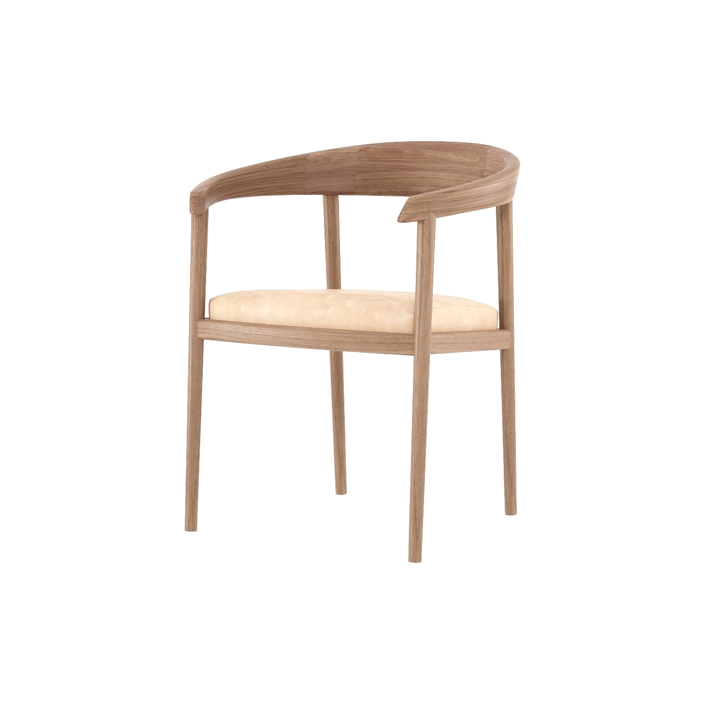 Chillax ARMCHAIR w/ LEATHER (Natural)