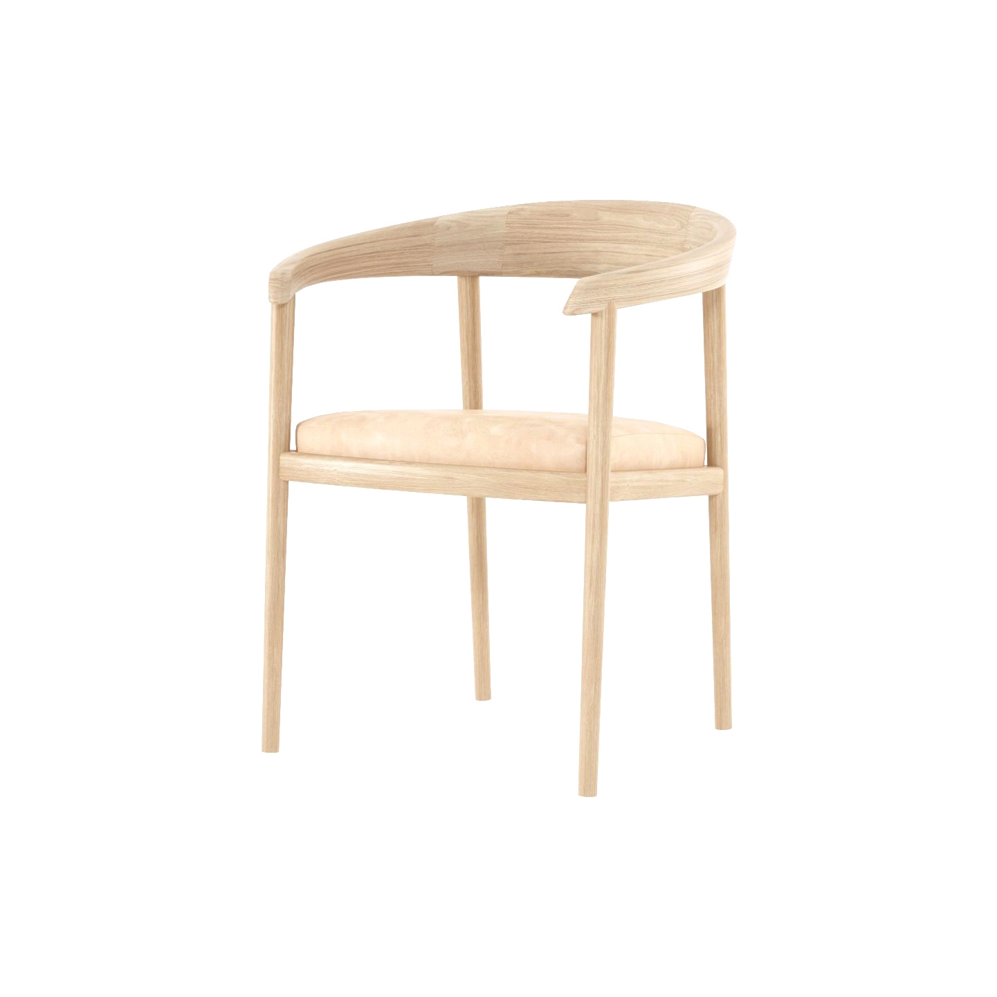 Chillax ARMCHAIR w/ LEATHER (Natural)