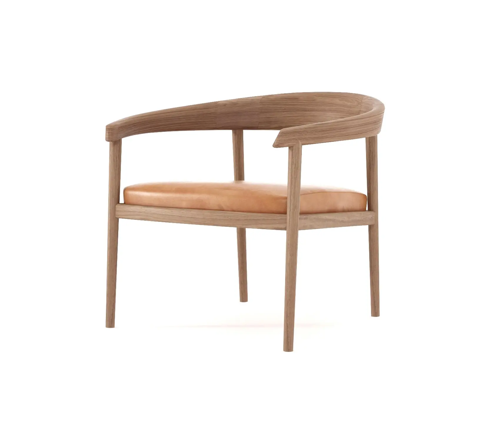Karpenter - Chillax EASY CHAIR w/ LEATHER (Tan Cognac)