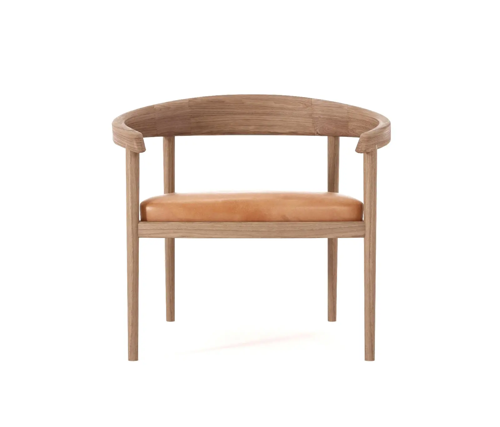 Karpenter - Chillax EASY CHAIR w/ LEATHER (Tan Cognac)