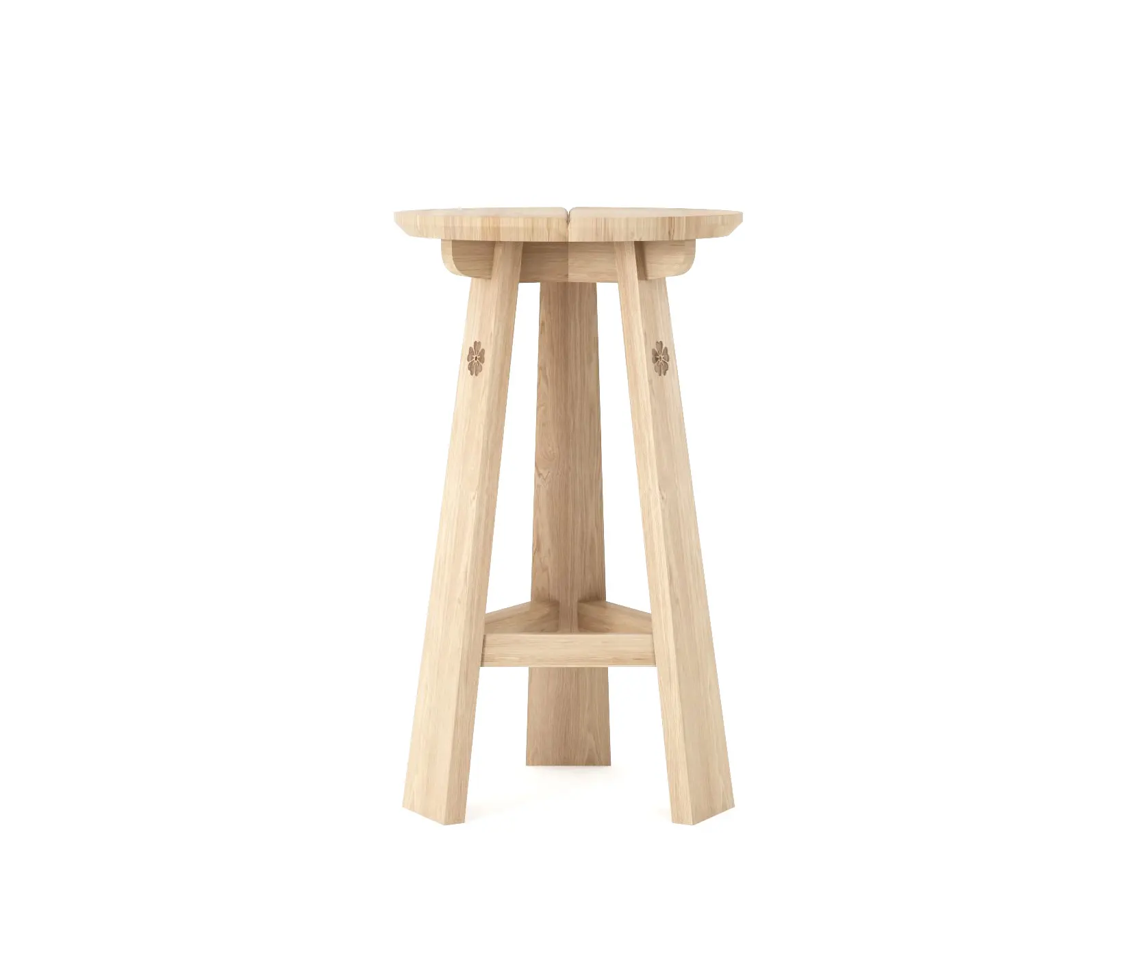 Karpenter - East ROUND COUNTER STOOL