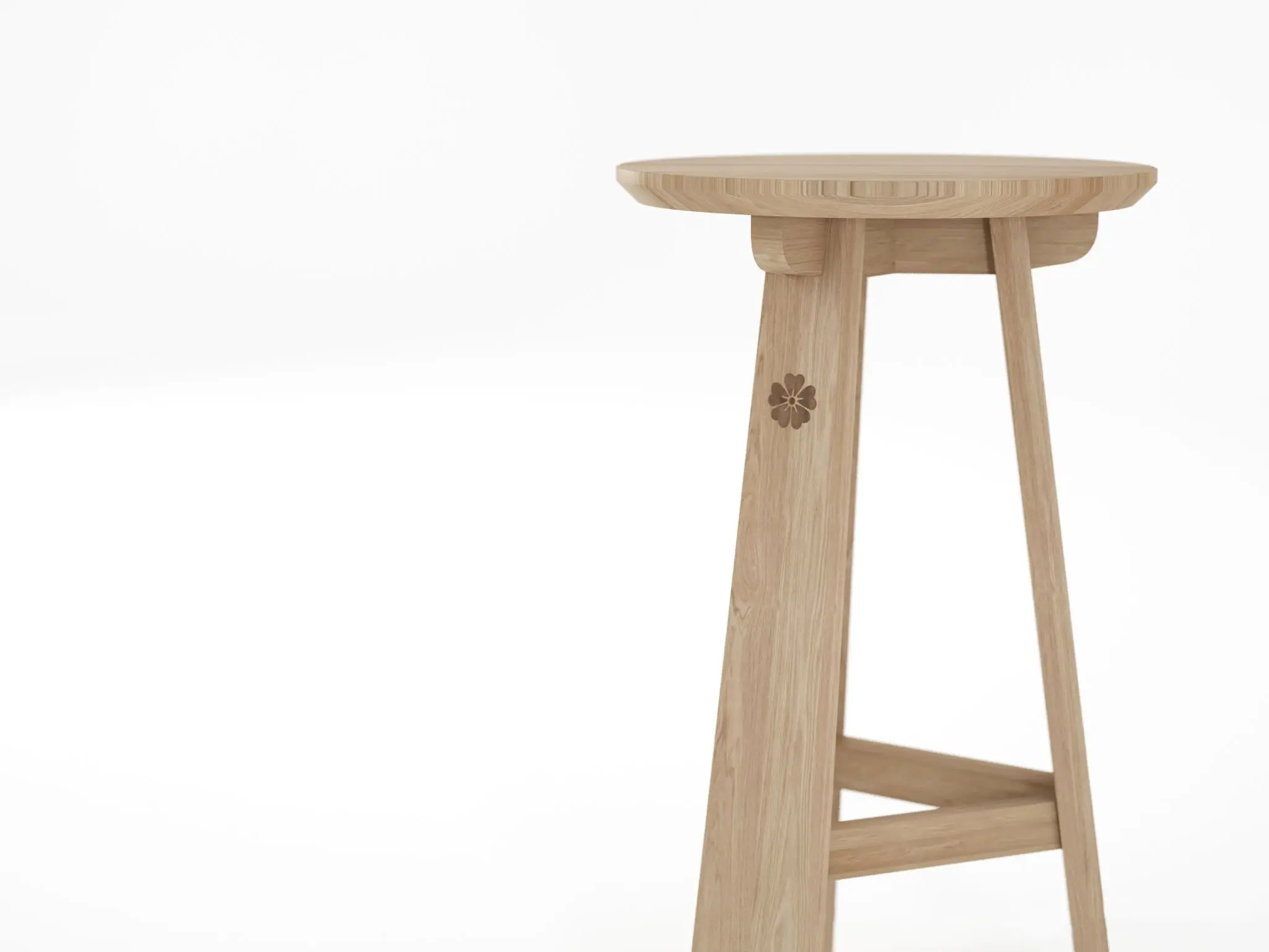 Karpenter - East ROUND COUNTER STOOL