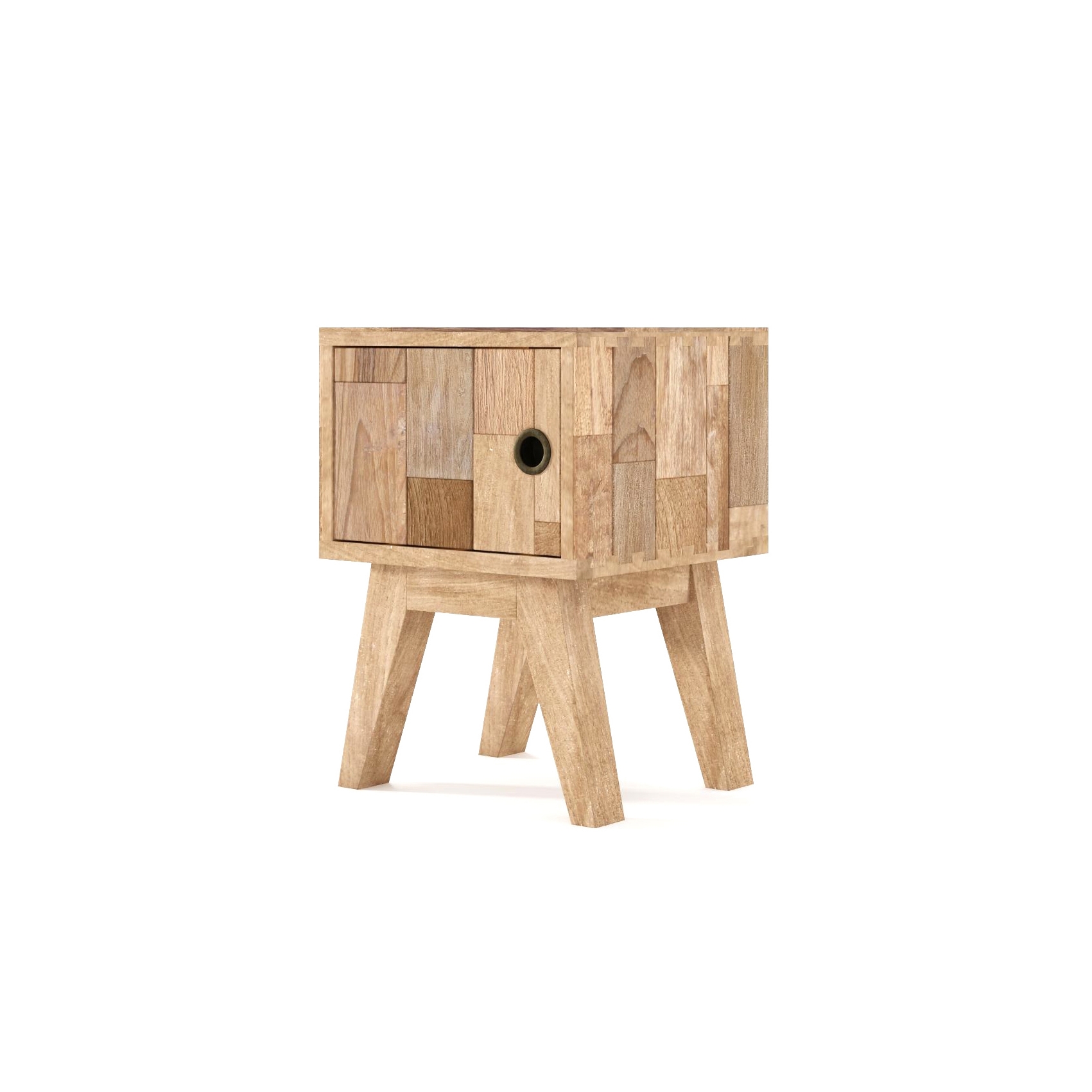 Vertoon produk New Broklyn SIDE- BEDSIDE TABLE W/ DOOR van vervaardiger Karpenter