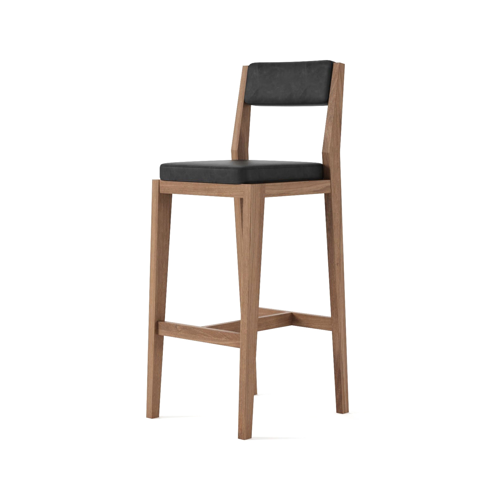 Nouveau Bistro BISTRO BARSTOOL CHAIR (BLACK)