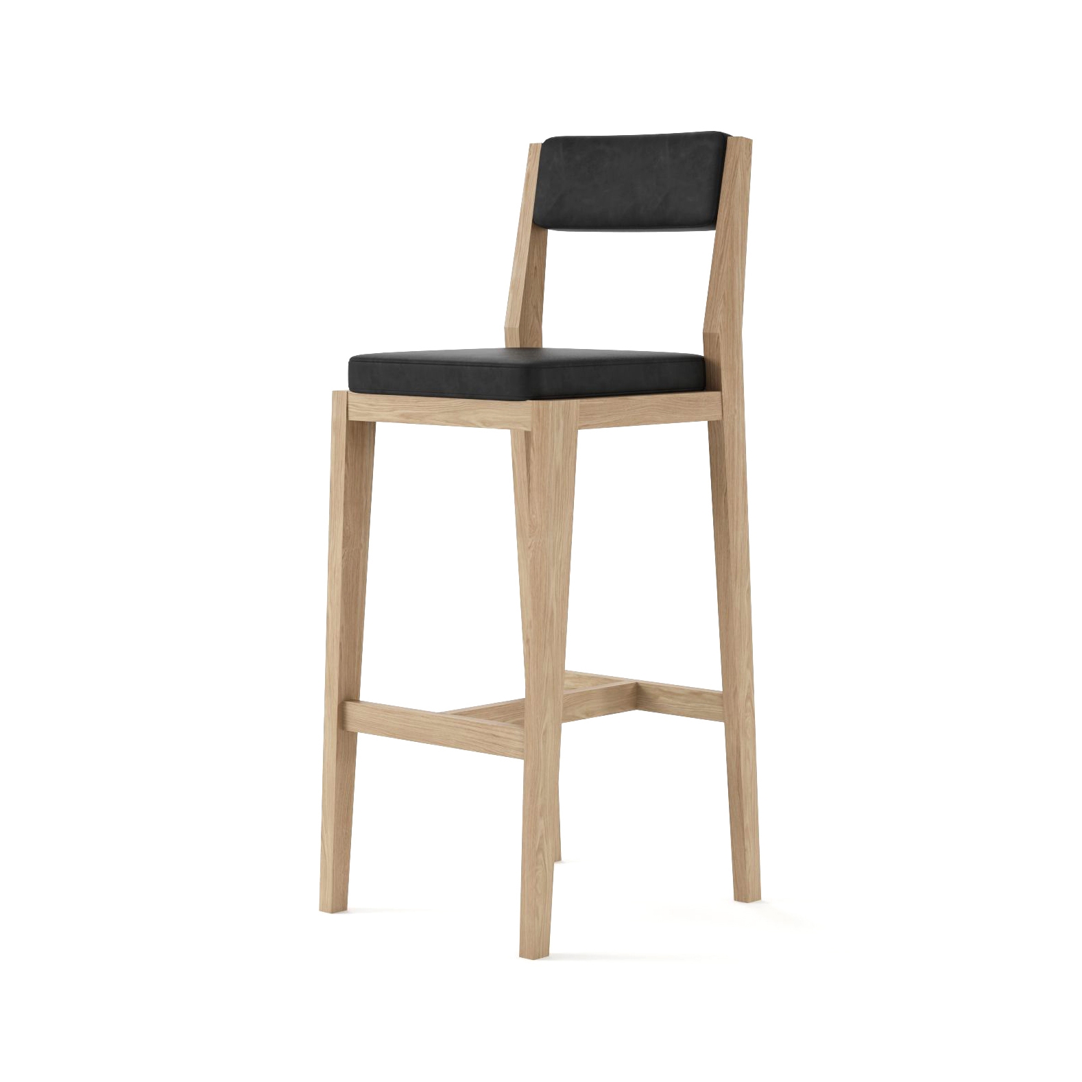 Nouveau Bistro BISTRO BARSTOOL CHAIR (BLACK)