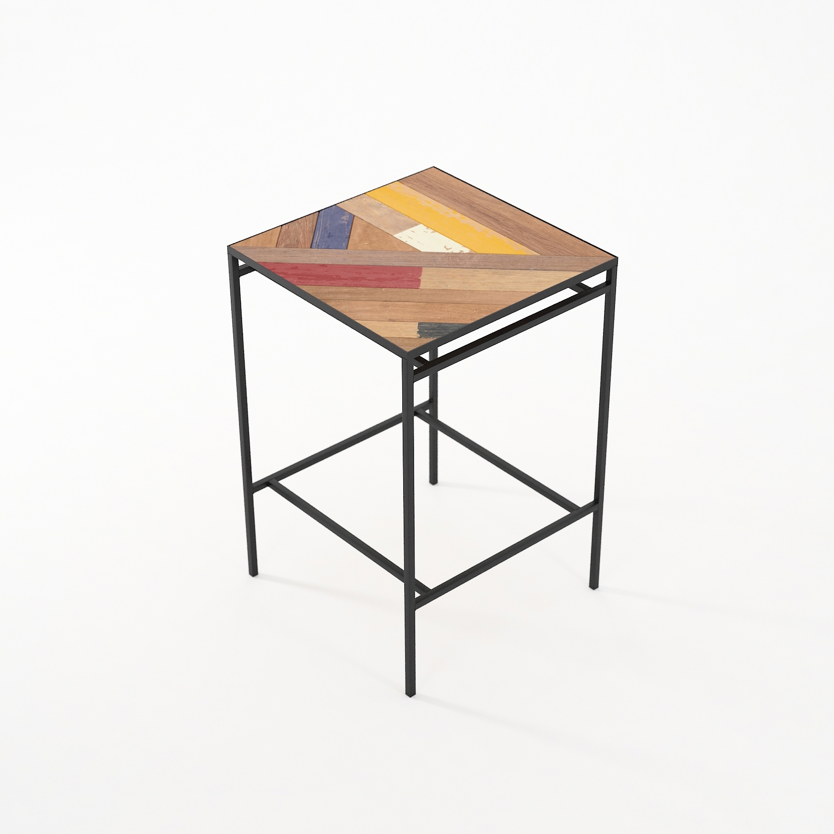 Vertoon produk Planke SQUARE BAR TABLE van vervaardiger Karpenter
