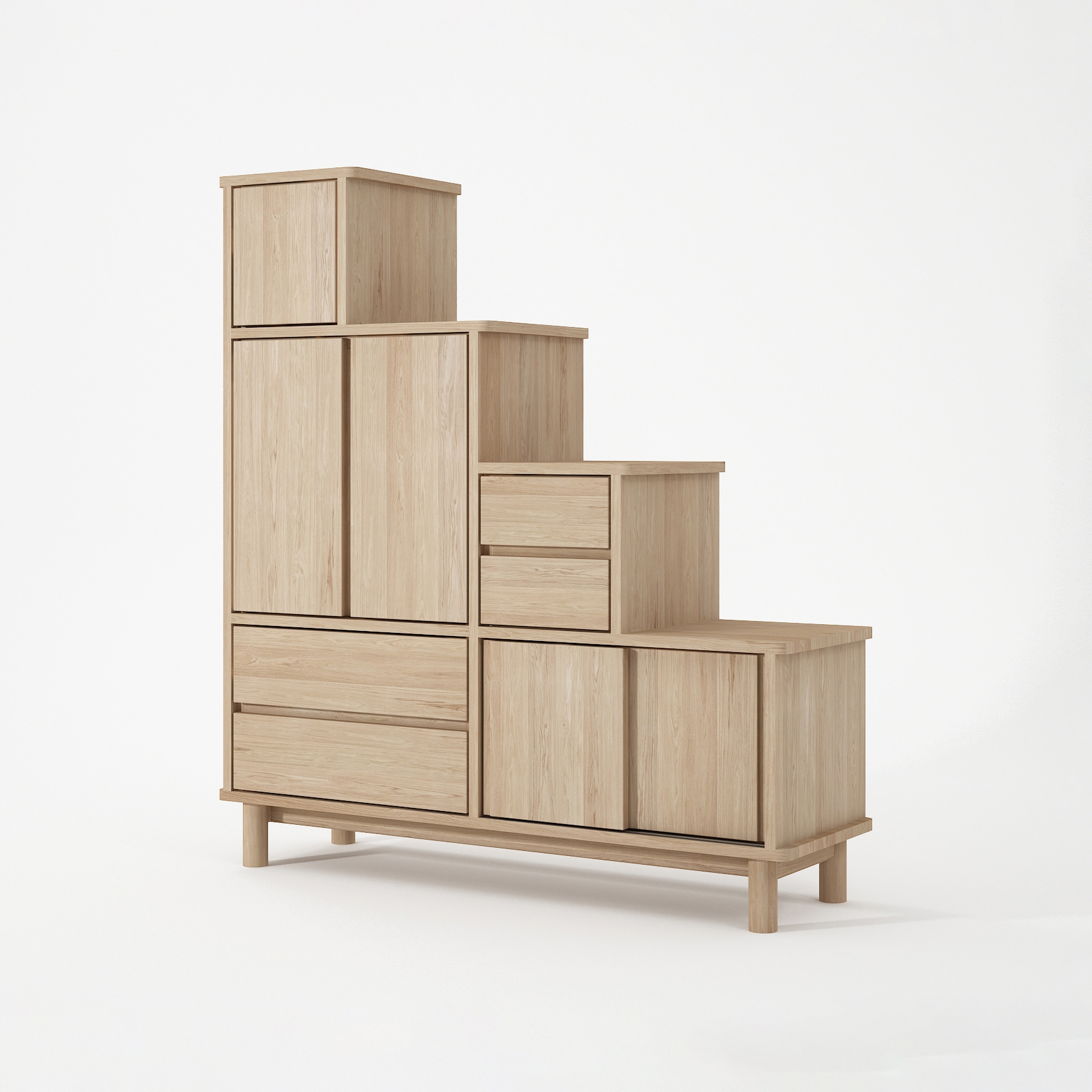 Vertoon produk Tansu K STAIRS CABINET van vervaardiger Karpenter