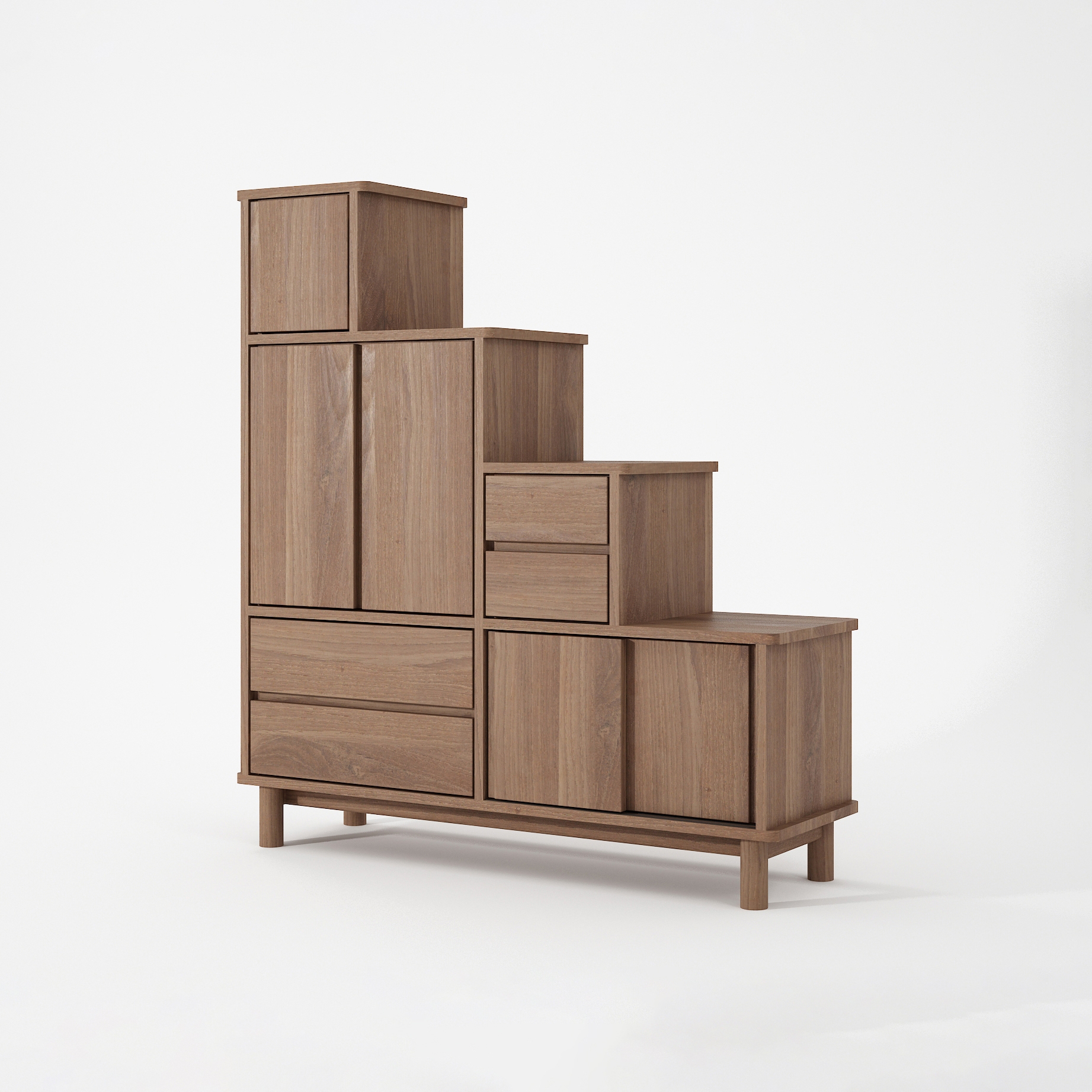 Vertoon produk Tansu K STAIRS CABINET van vervaardiger Karpenter