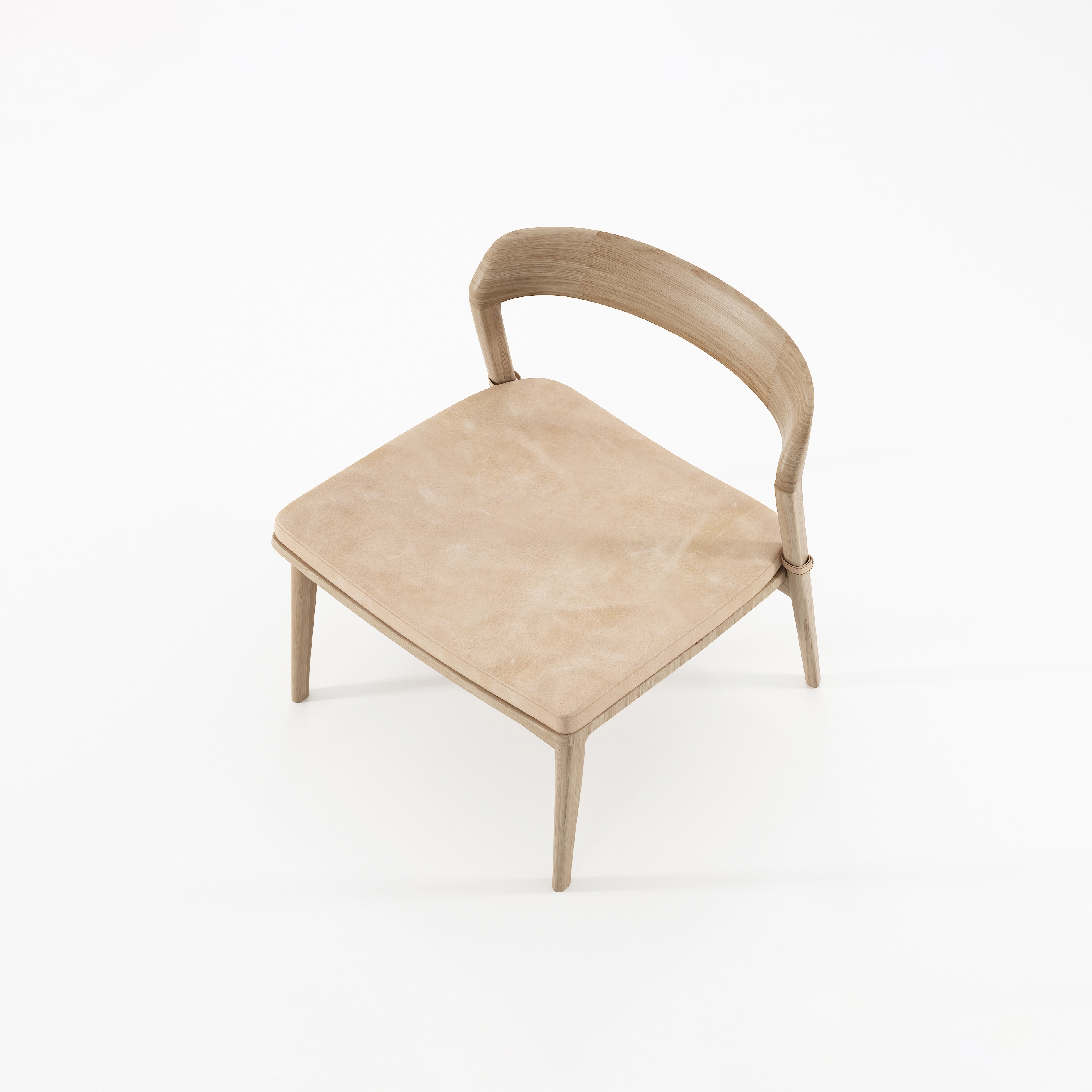 Grasshopper EASY CHAIR WITH CUSHION NATURAL