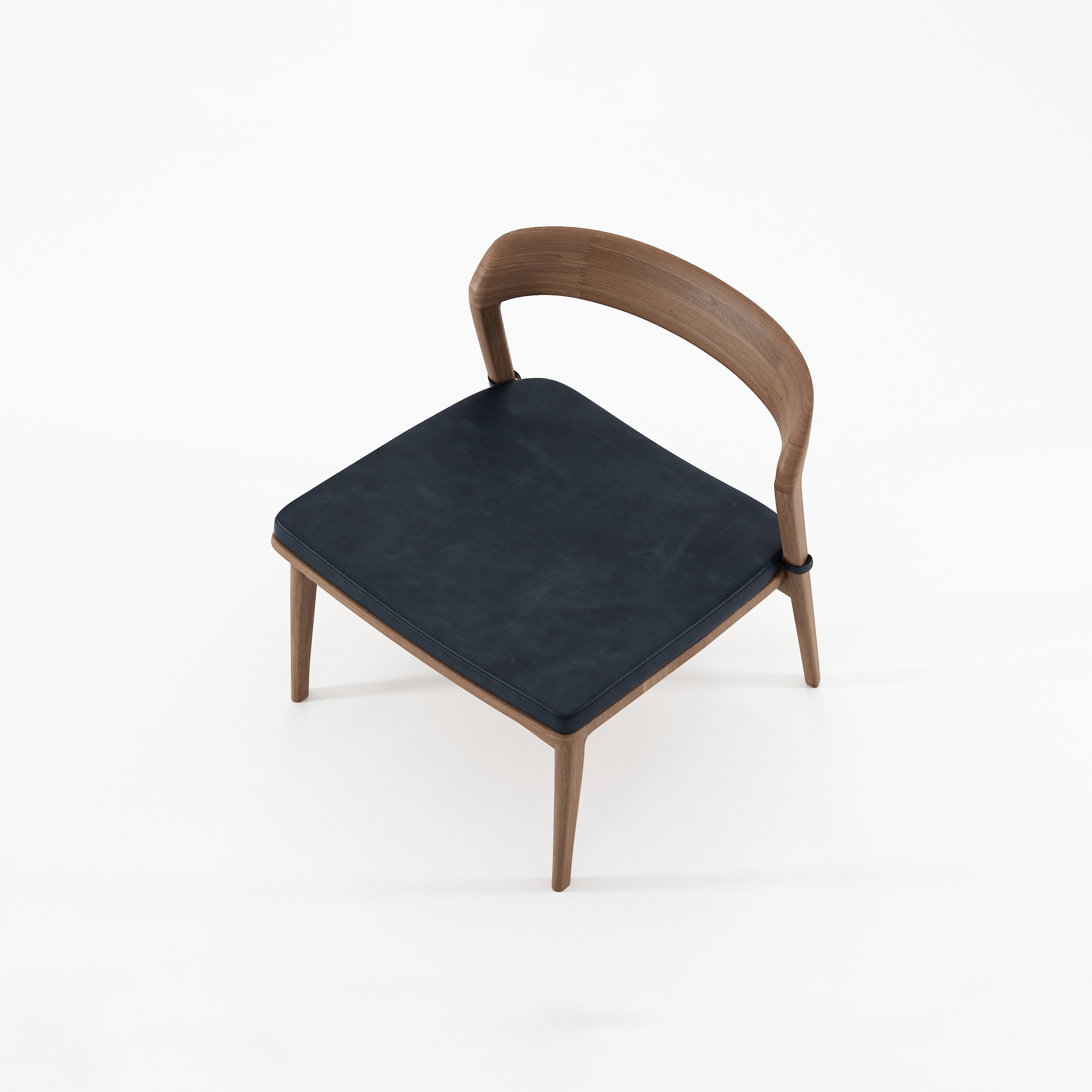 Vertoon produk Grasshopper EASY CHAIR WITH CUSHION BLUE MARINE van vervaardiger Karpenter