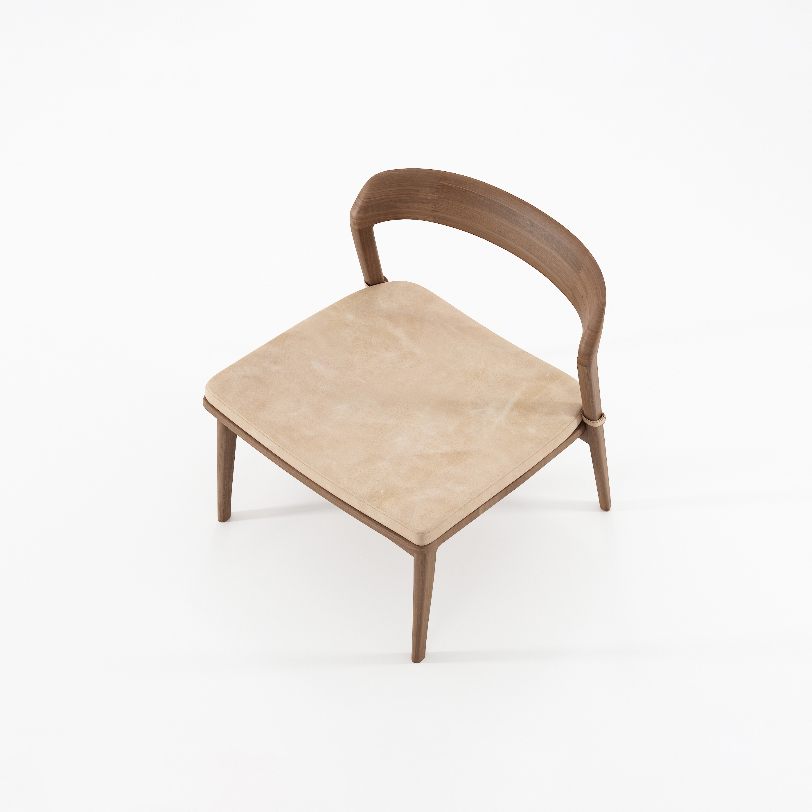 Grasshopper EASY CHAIR WITH CUSHION NATURAL