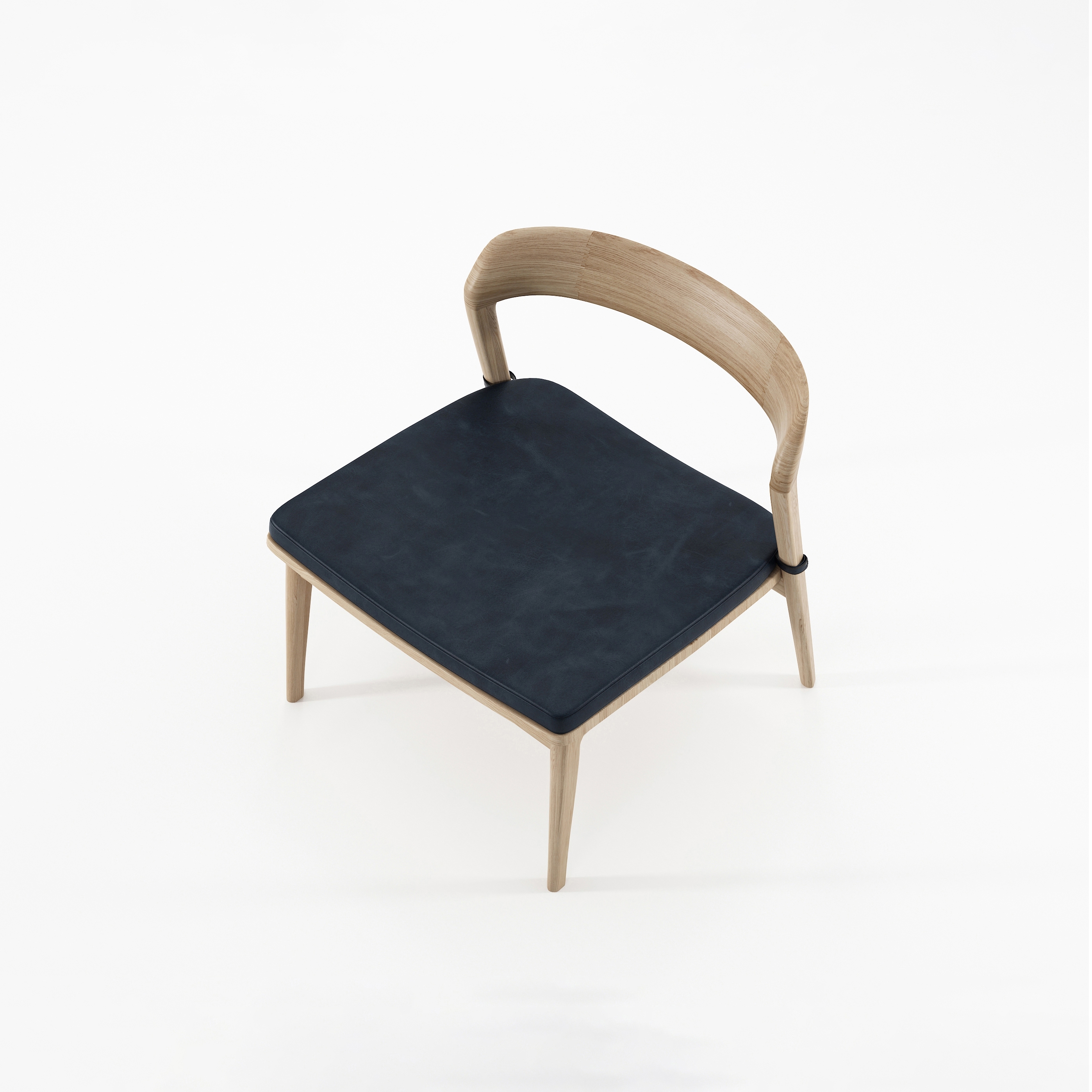Grasshopper EASY CHAIR WITH CUSHION BLUE MARINE
