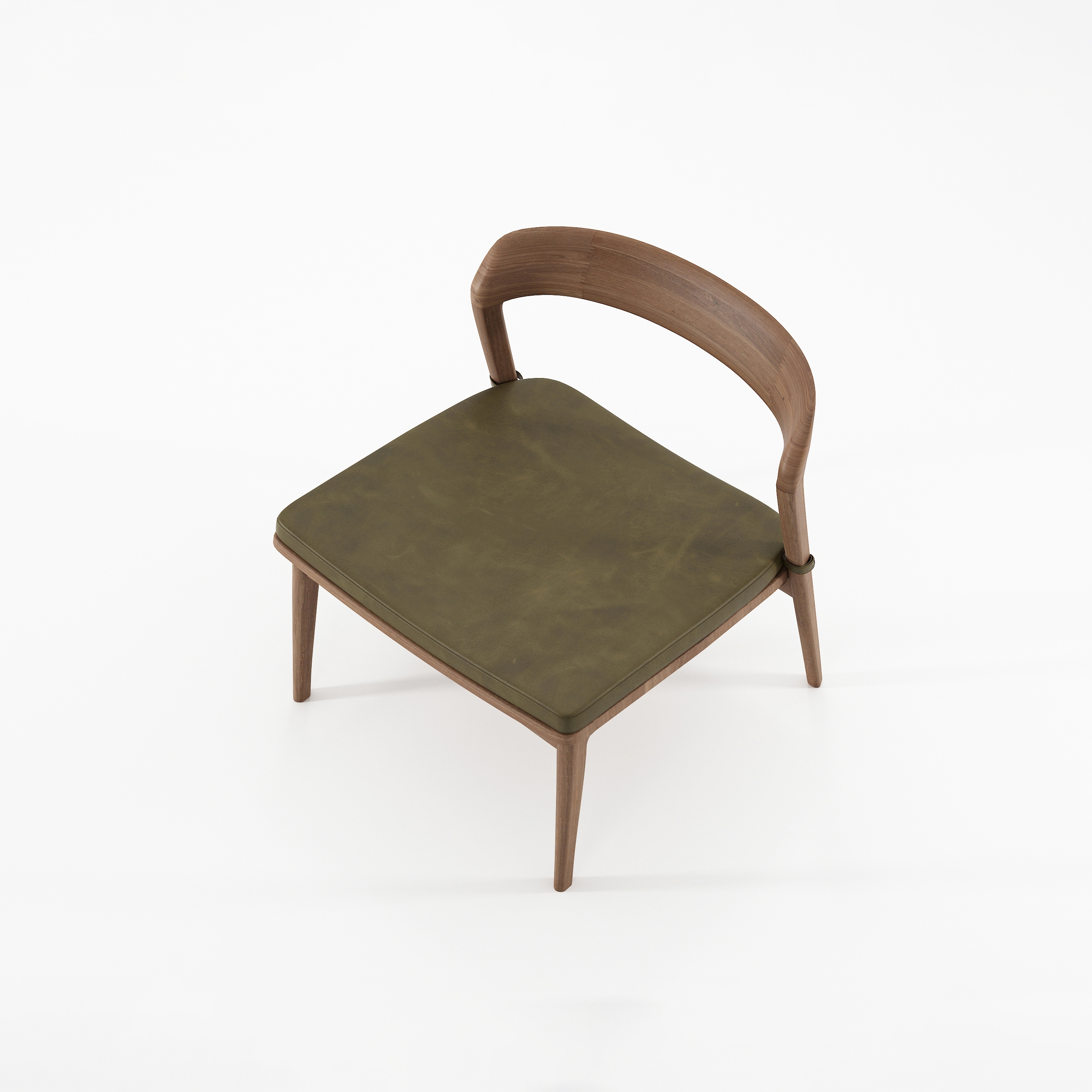 Grasshopper EASY CHAIR WITH CUSHION OLIVE GREEN