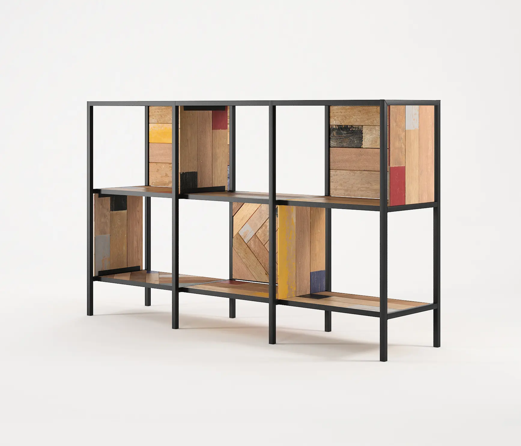 Karpenter - PLANKE HORIZONTAL RACK 6 COMPARTMENTS