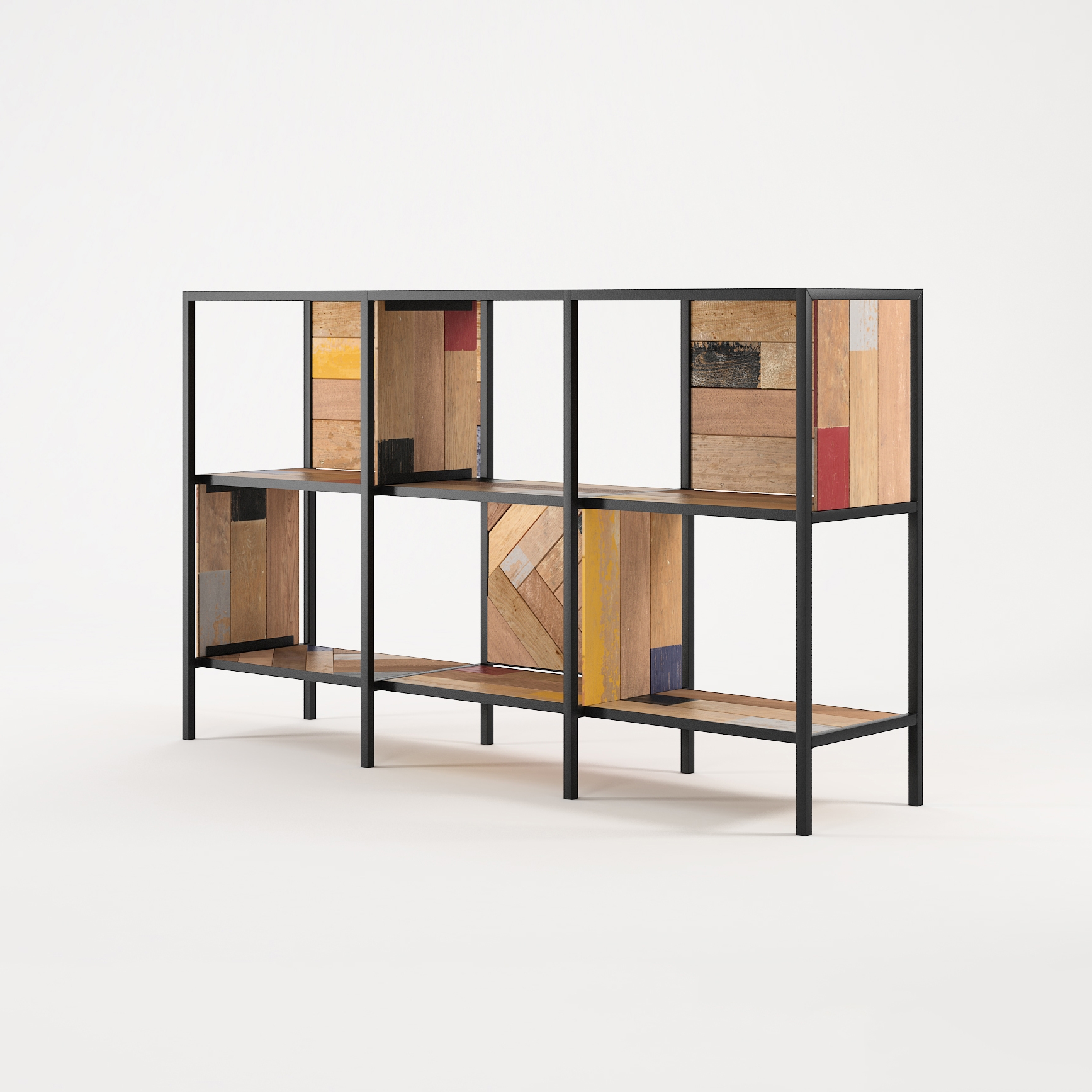 Display product PLANKE HORIZONTAL RACK 6 COMPARTMENTS from manufacturer Karpenter