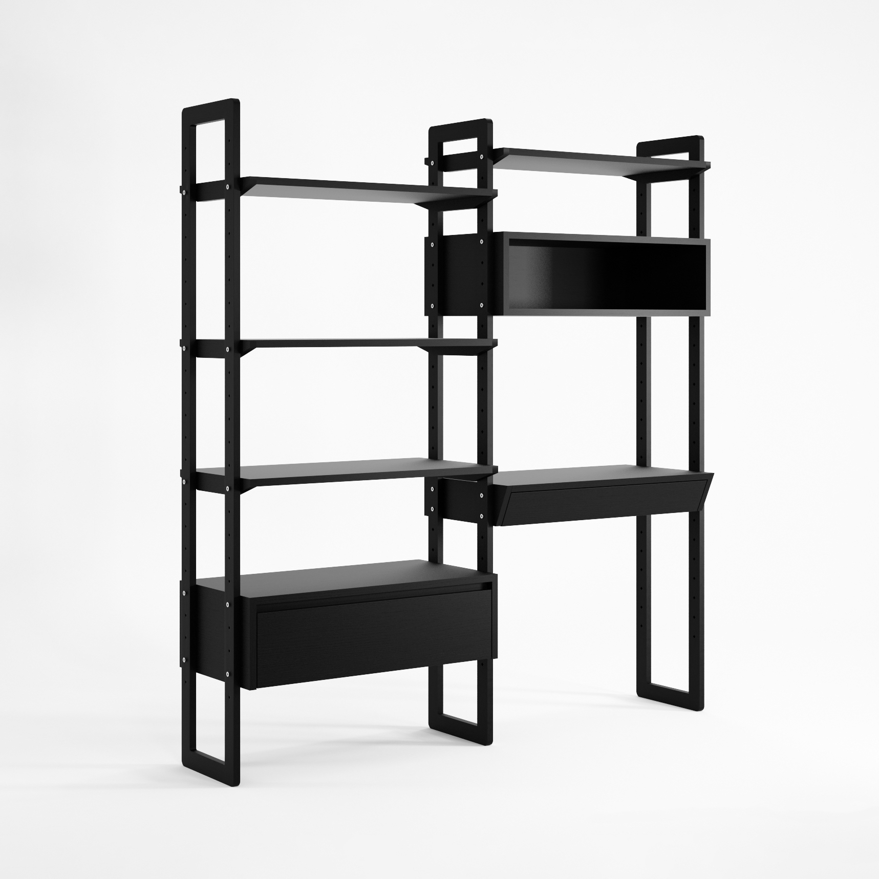 KWSU WALLSHELF UNIT - DOUBLE