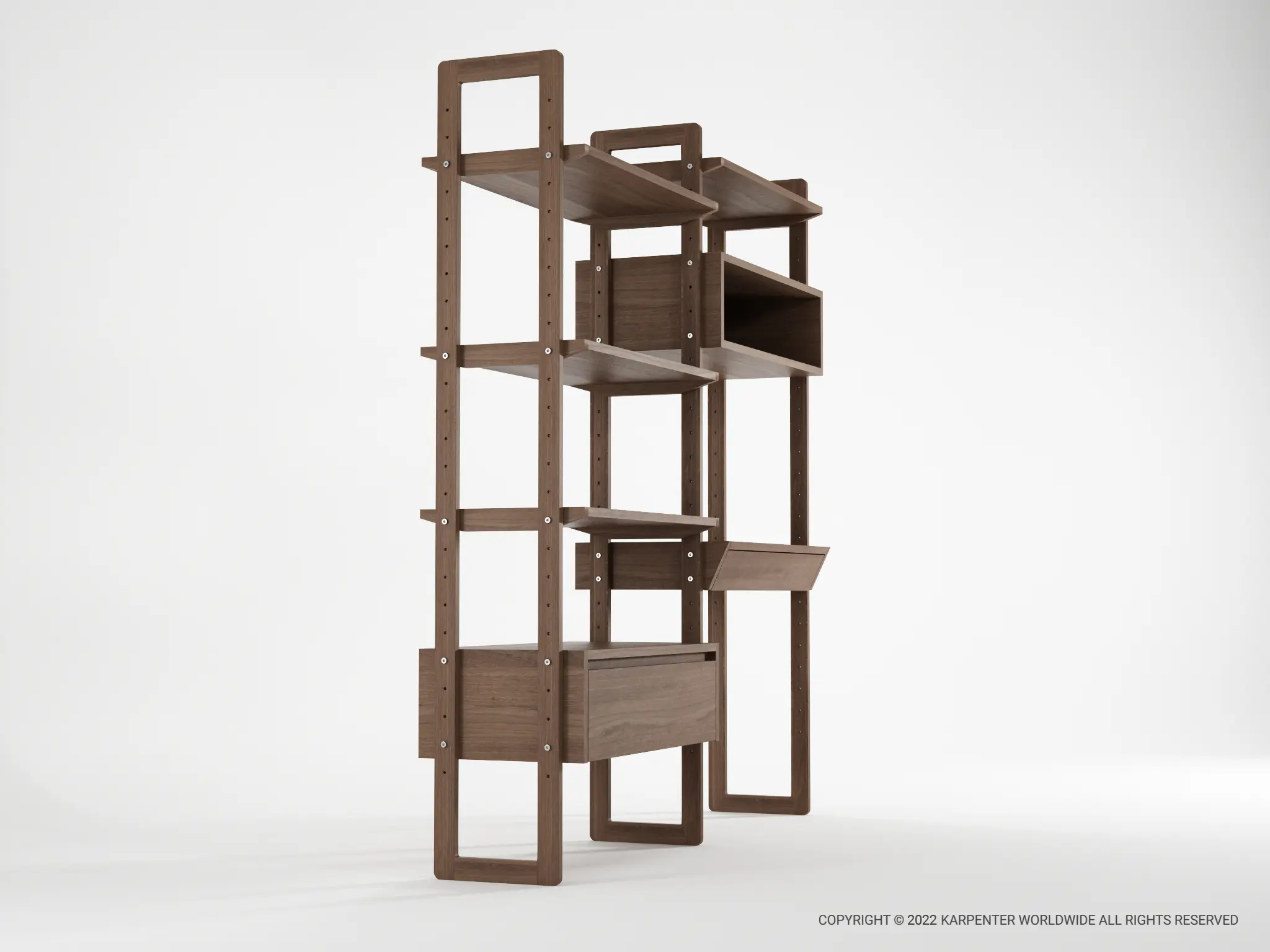 Karpenter - KWSU WALLSHELF UNIT - DOUBLE