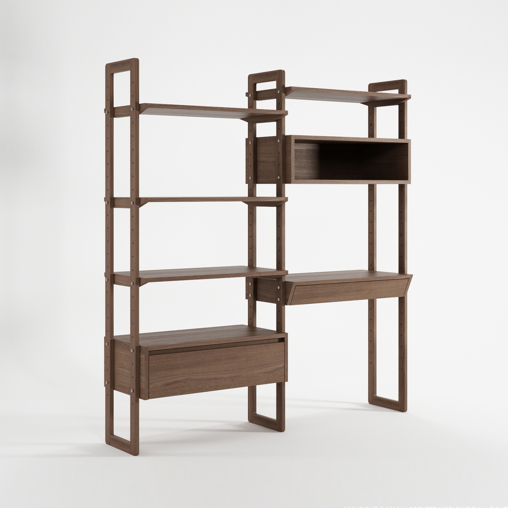 KWSU WALLSHELF UNIT - DOUBLE