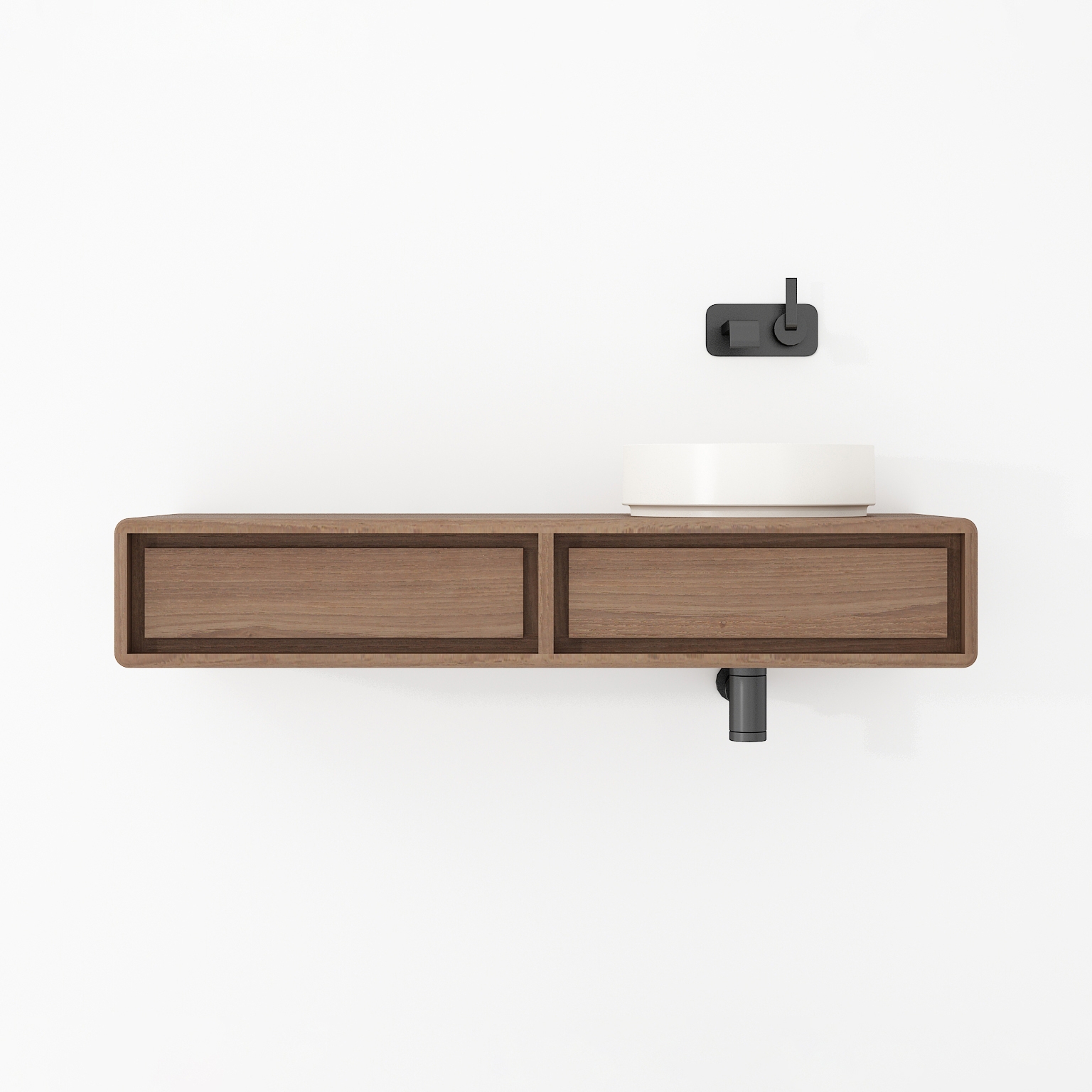 Display product Alba HANGING BASIN WITH HORIZONTAL DRAWER from manufacturer Karpenter