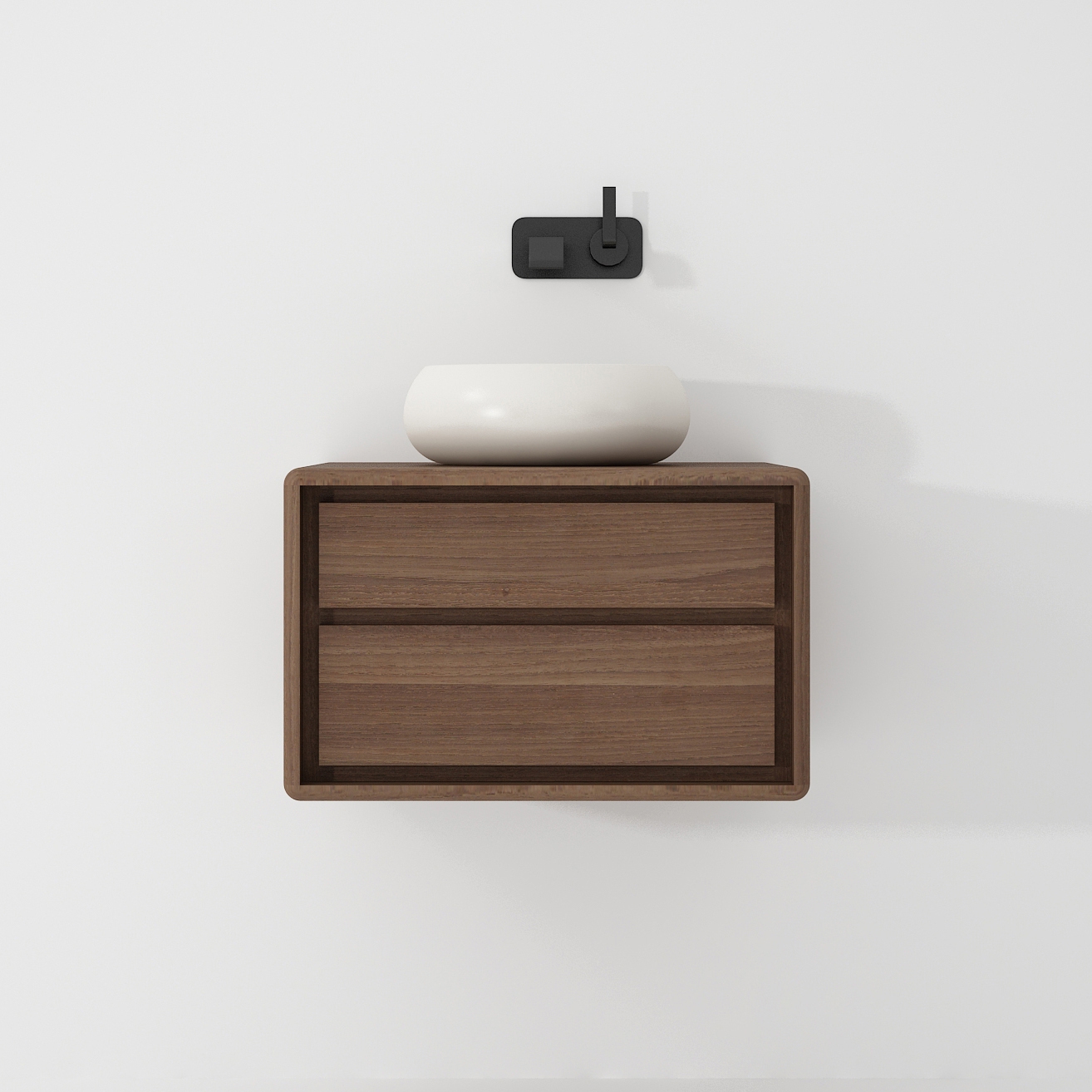 Display product Alba HANGING BASIN WITH VERTICAL DRAWERS from manufacturer Karpenter