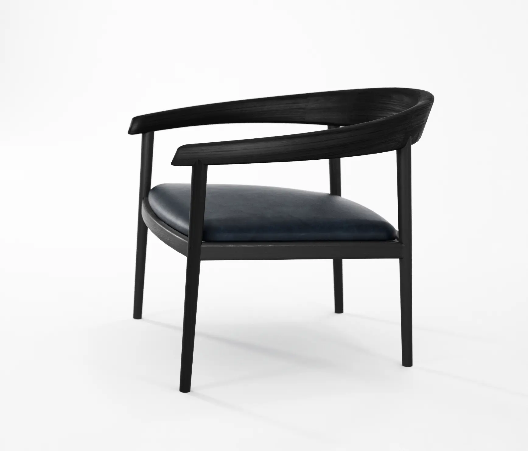 Karpenter - Chillax EASY CHAIR w/ LEATHER (Blue Marine)