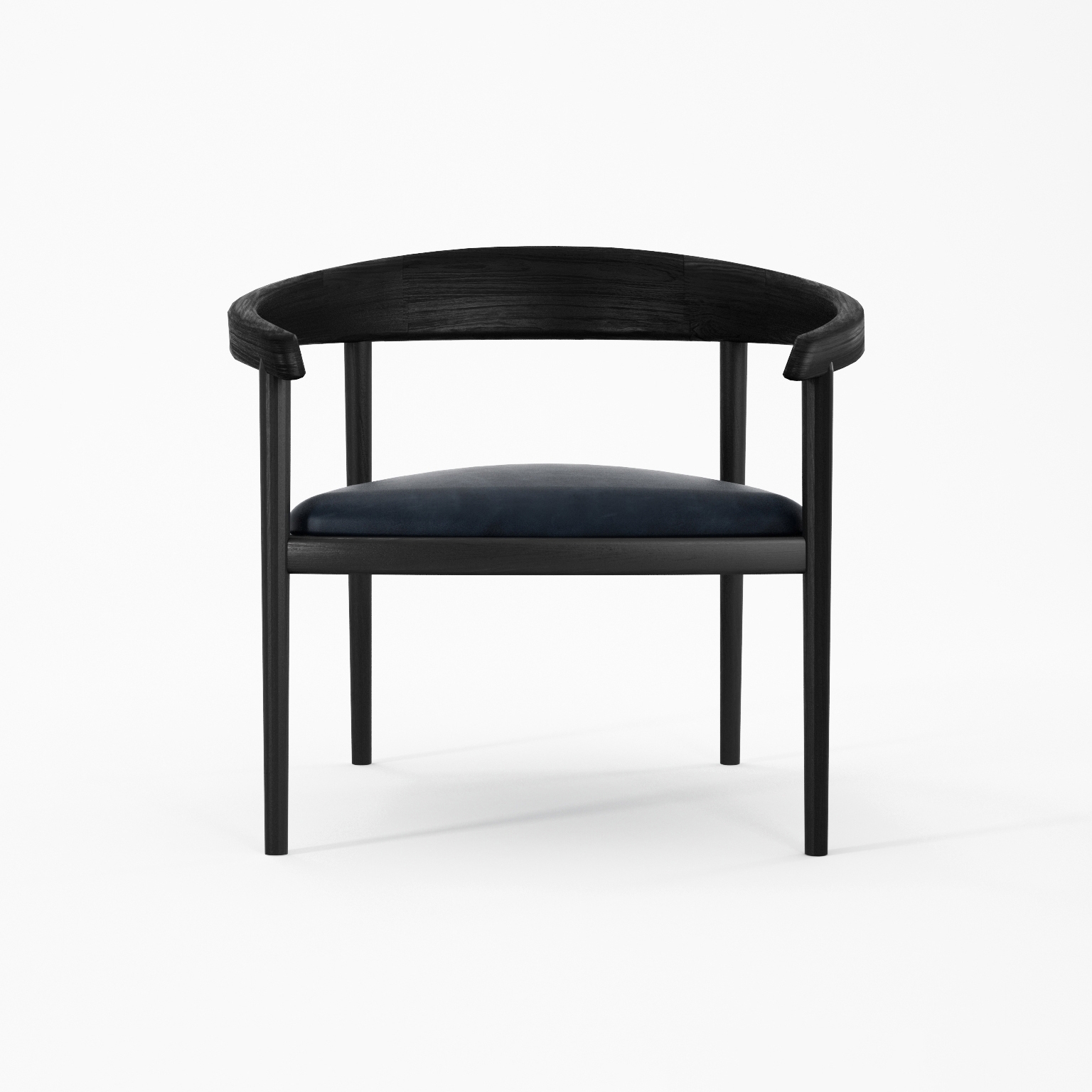 Display product Chillax EASY CHAIR w/ LEATHER (Blue Marine) from manufacturer Karpenter