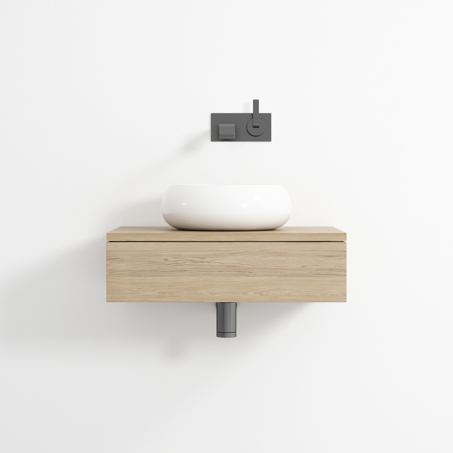 Display product Stan HANGING WASHBASIN WITH DRAWER from manufacturer Karpenter
