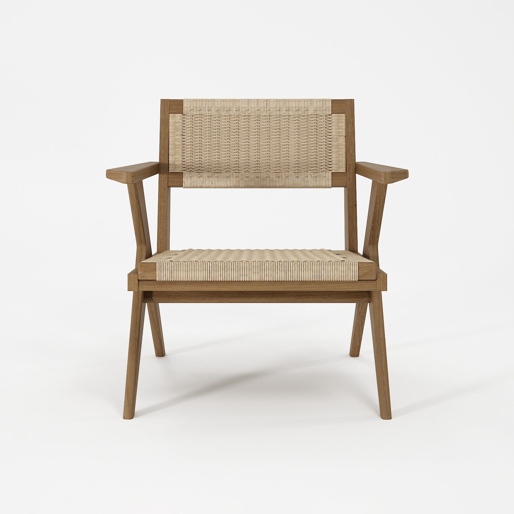 Display product Tribute Outdoor EASY CHAIR w/ HYACINTH
PAPER CORD from manufacturer Karpenter