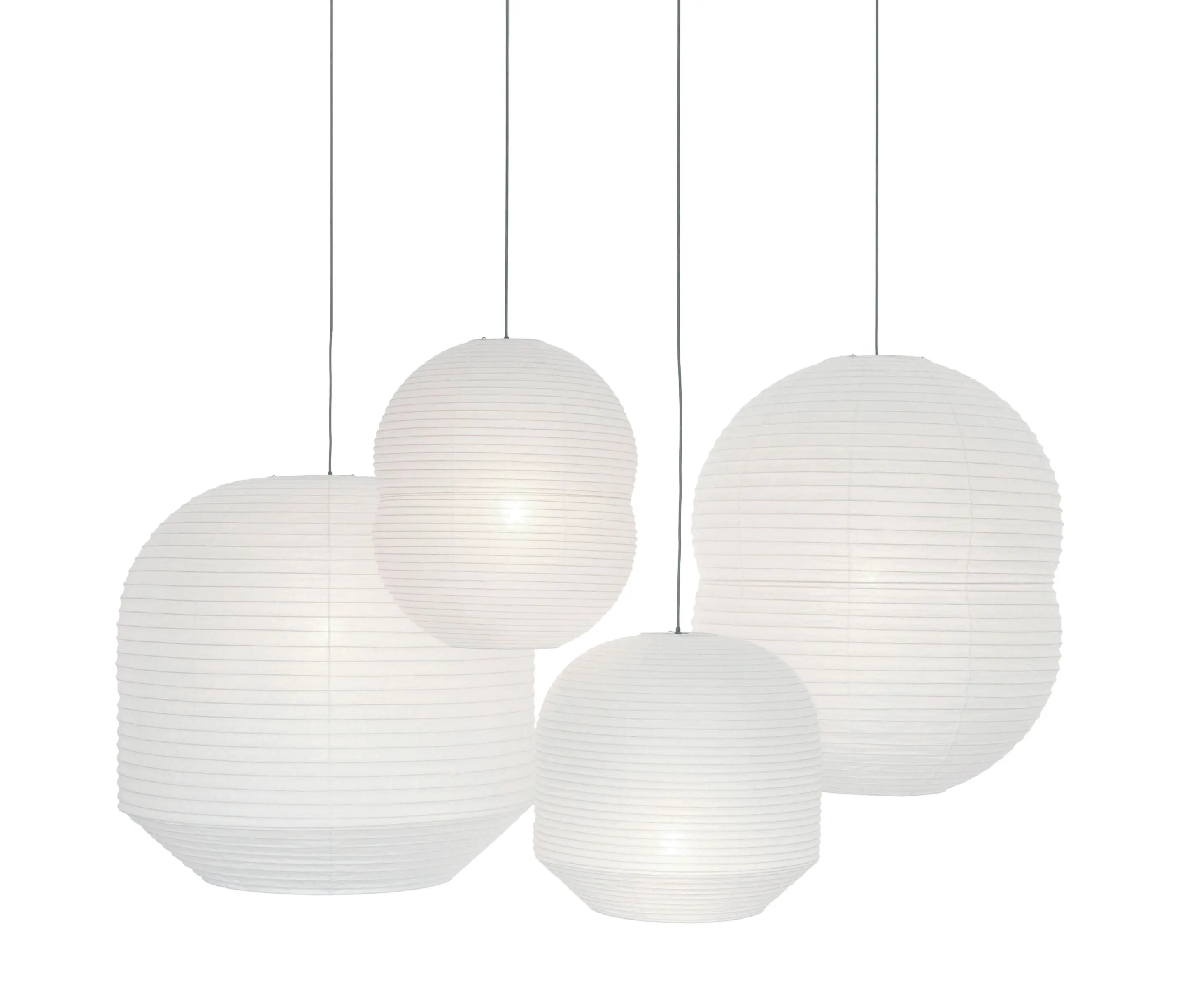 Design Within Reach - Hotaru Mulberry Double Bubble Pendant