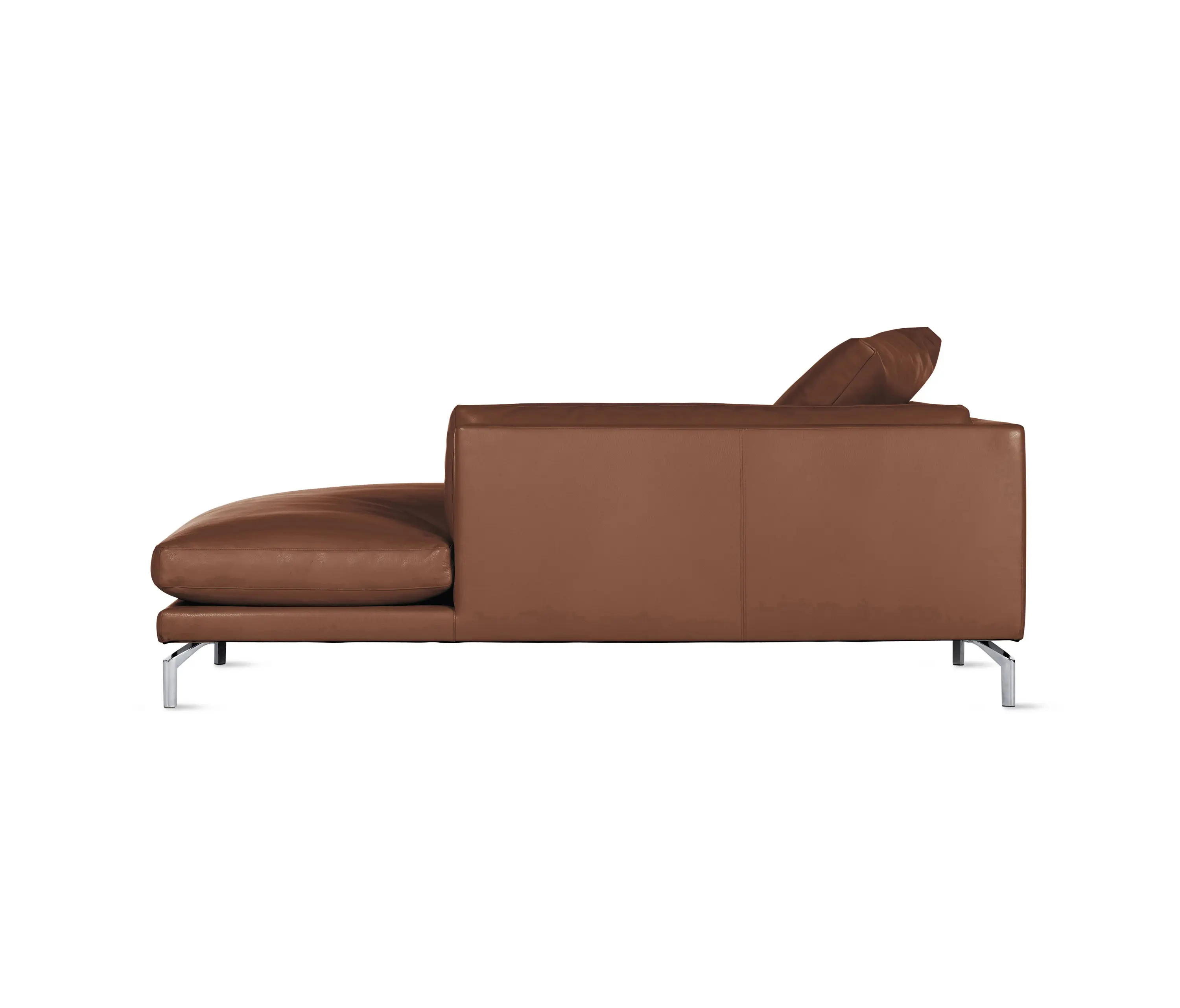 Design Within Reach - Como Chaise in Leather, Right