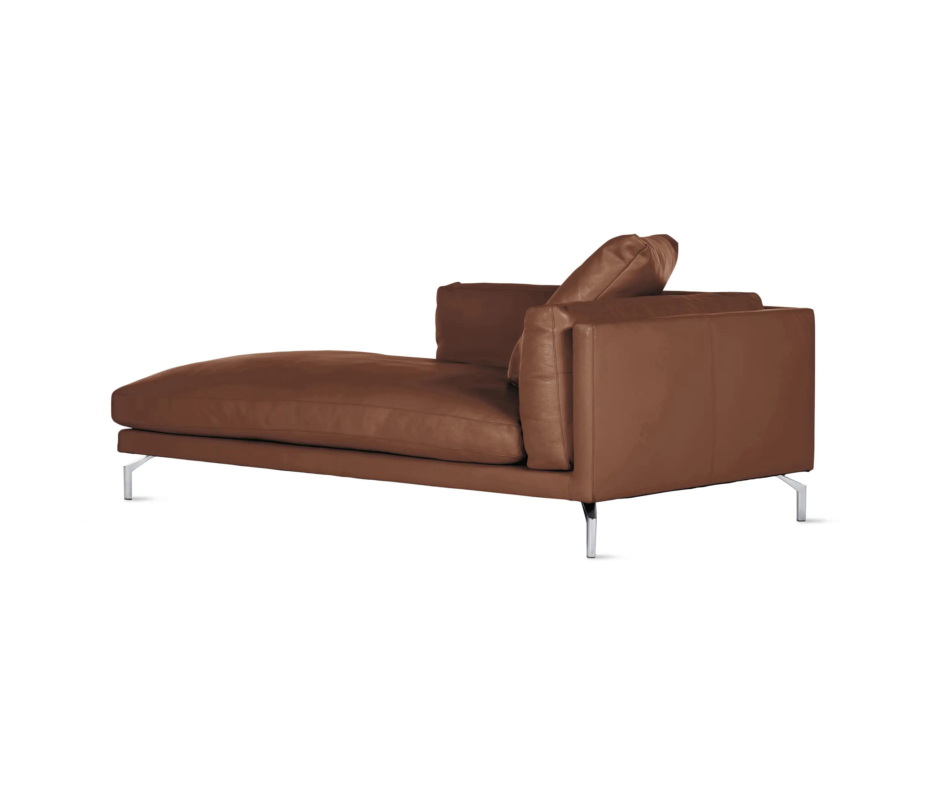 Design Within Reach - Como Chaise in Leather, Left