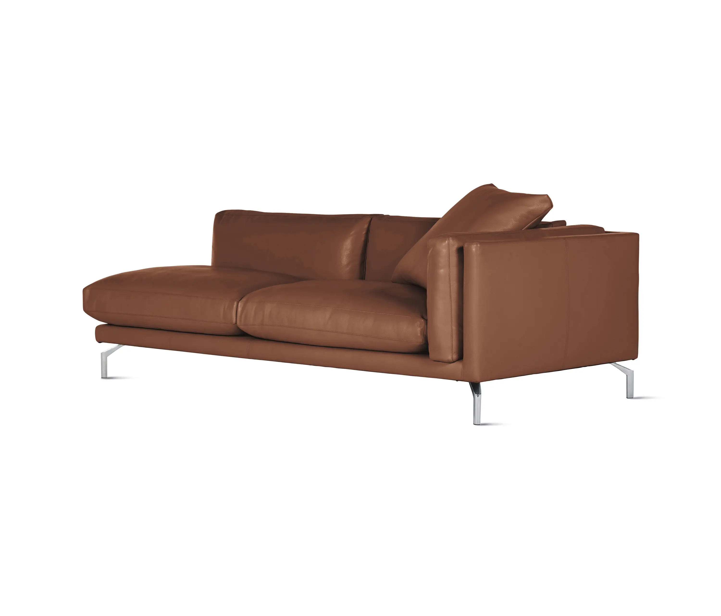 Design Within Reach - Como One-Arm Sofa in Leather, Right