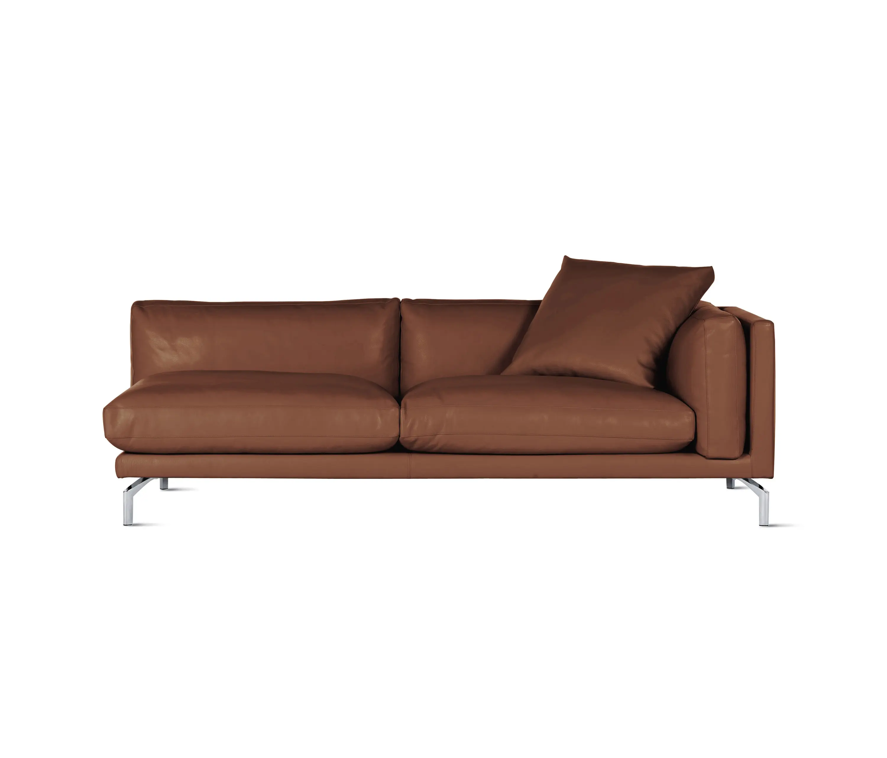 Design Within Reach - Como One-Arm Sofa in Leather, Right