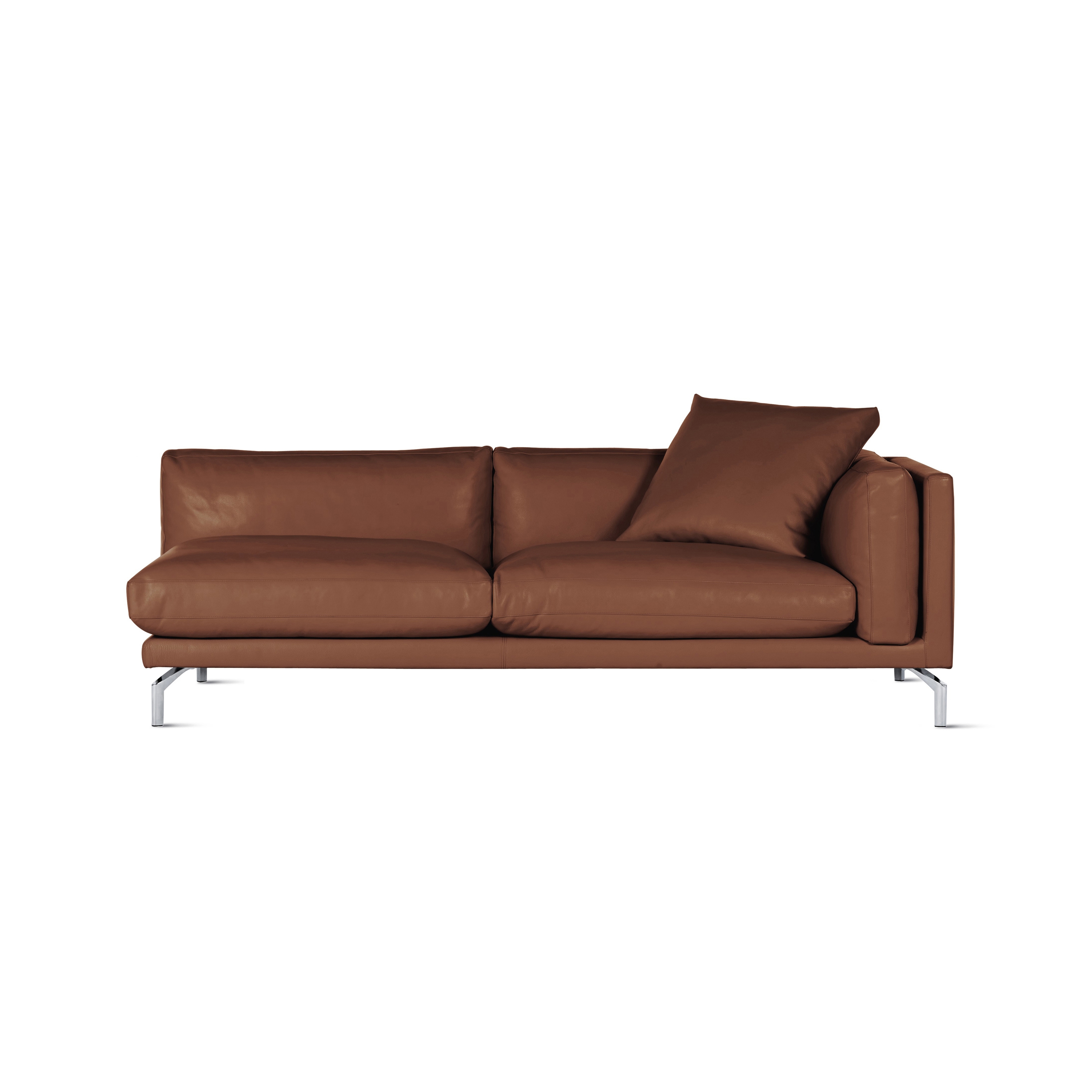 Mostrar el producto Como One-Arm Sofa in Leather, Right del fabricante Design Within Reach