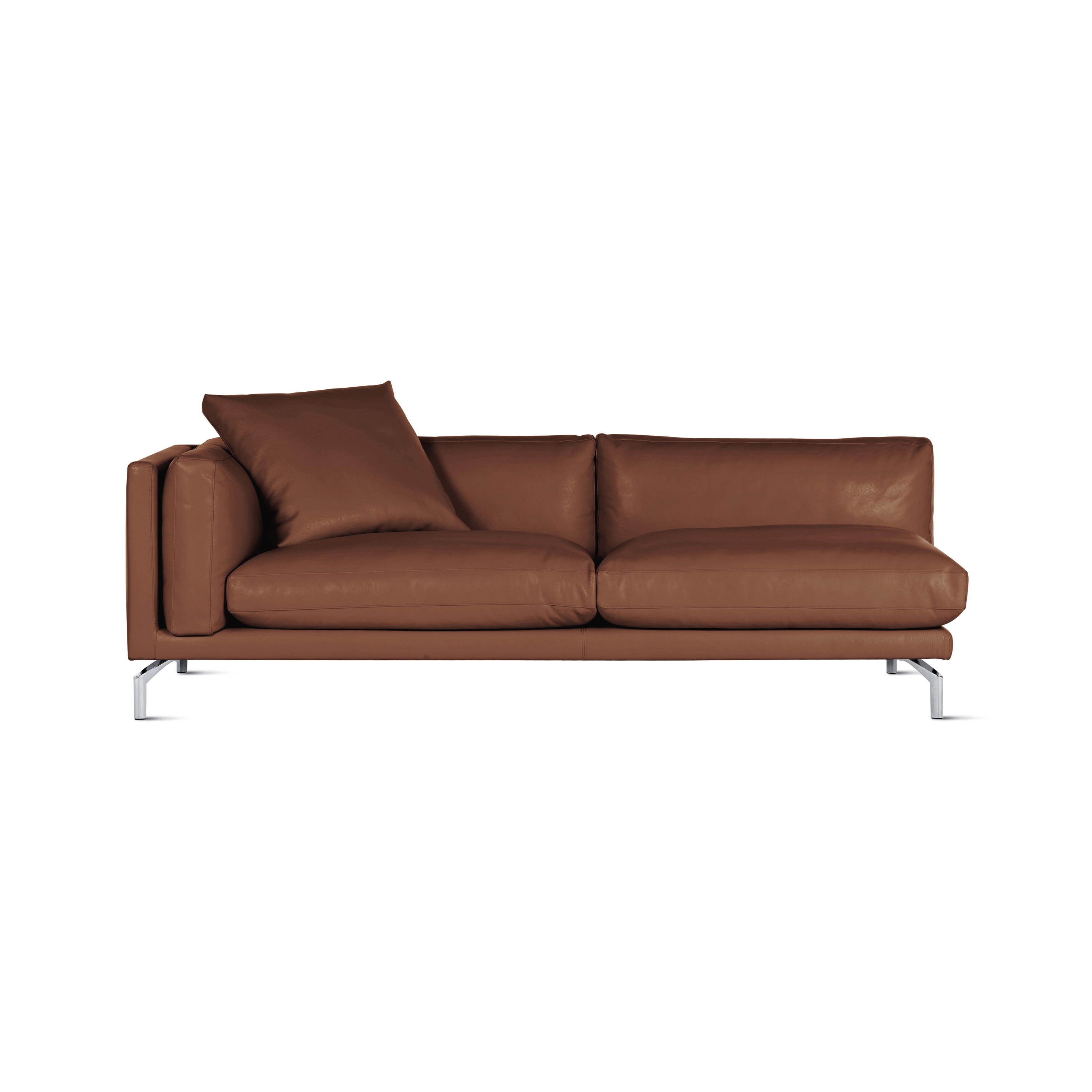 Mostrar el producto Como One-Arm Sofa in Leather, Left del fabricante Design Within Reach