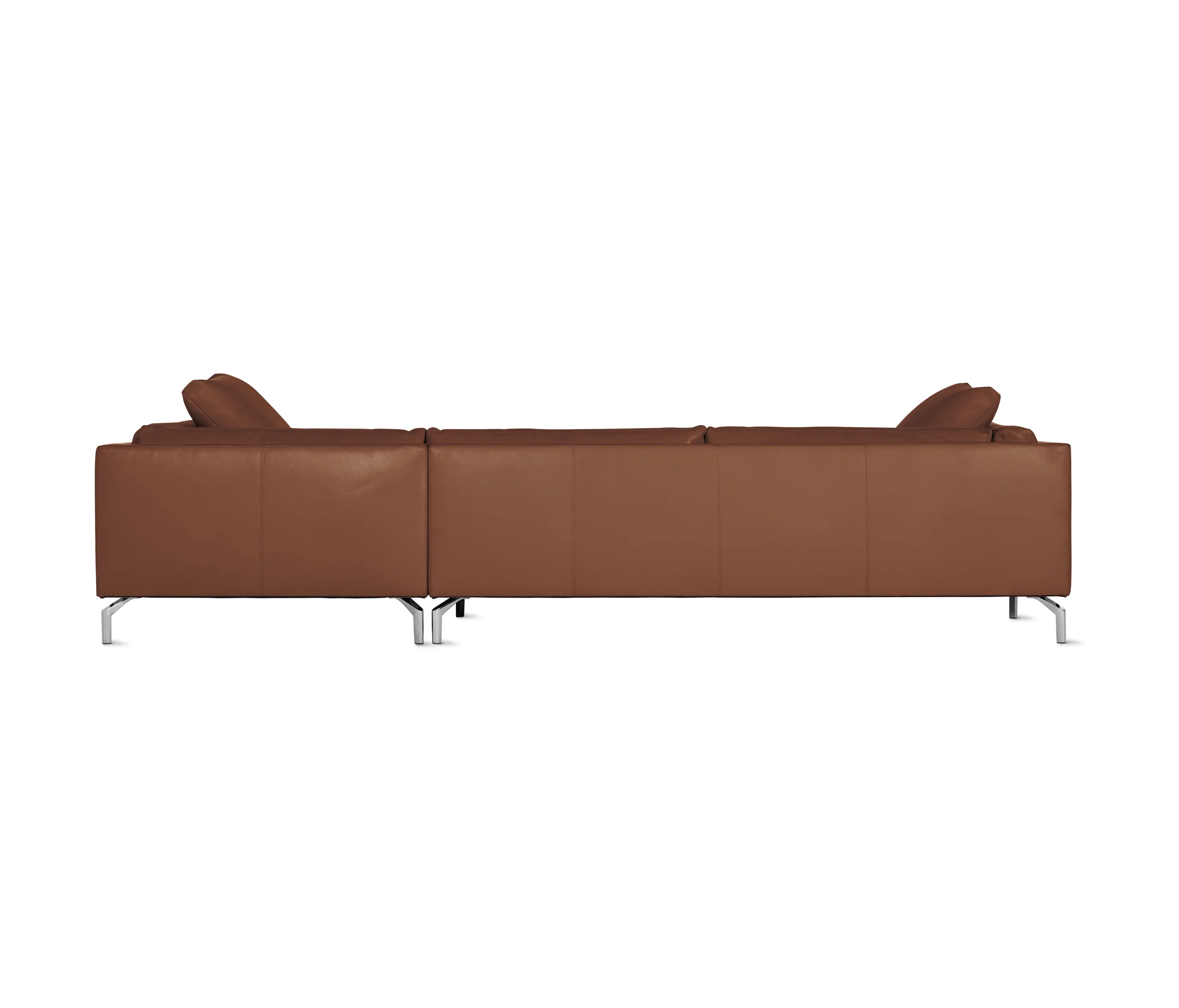 Design Within Reach - Como Sectional Chaise in Leather, Right