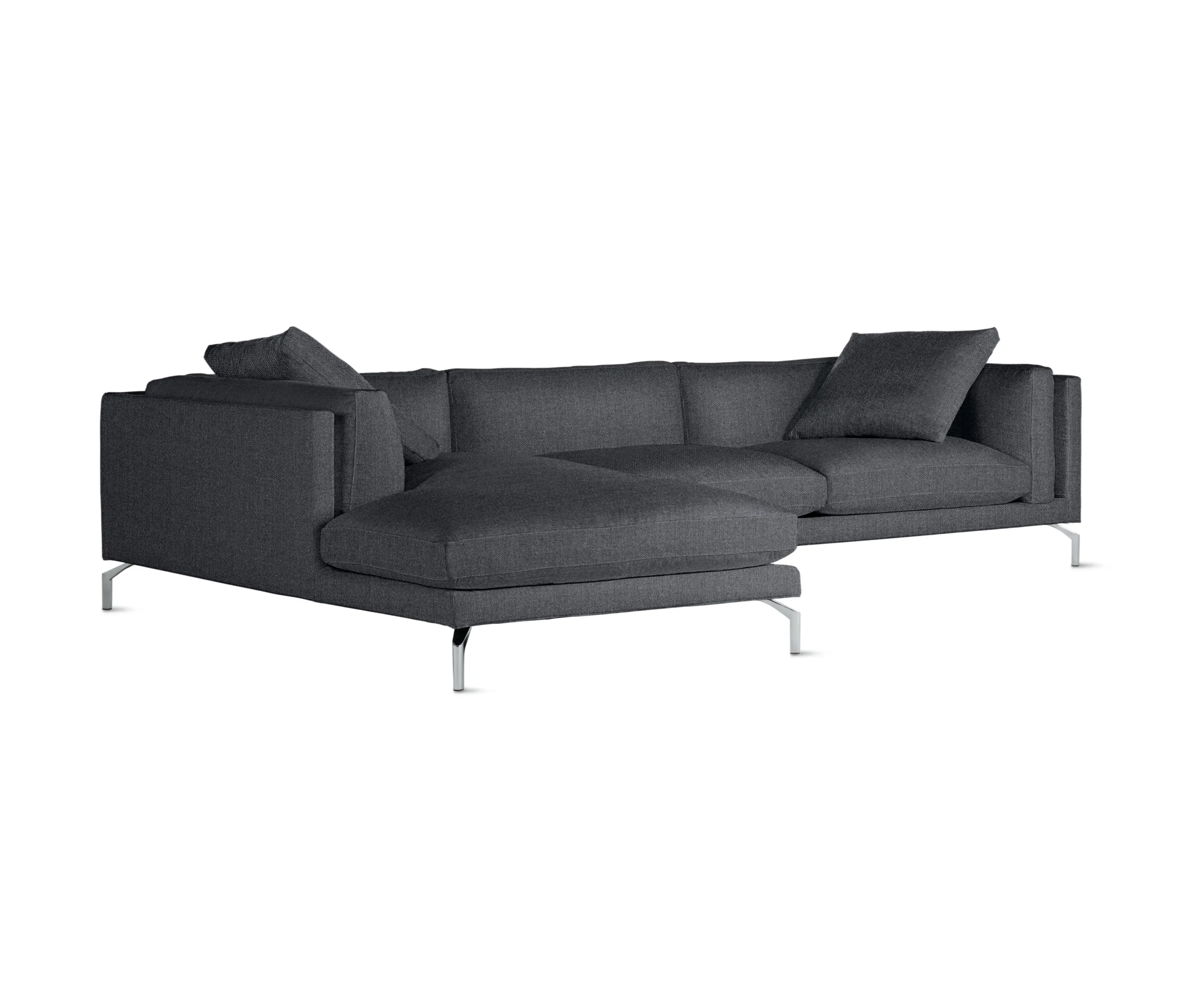 Design Within Reach - Como Sectional Chaise in Fabric, Left