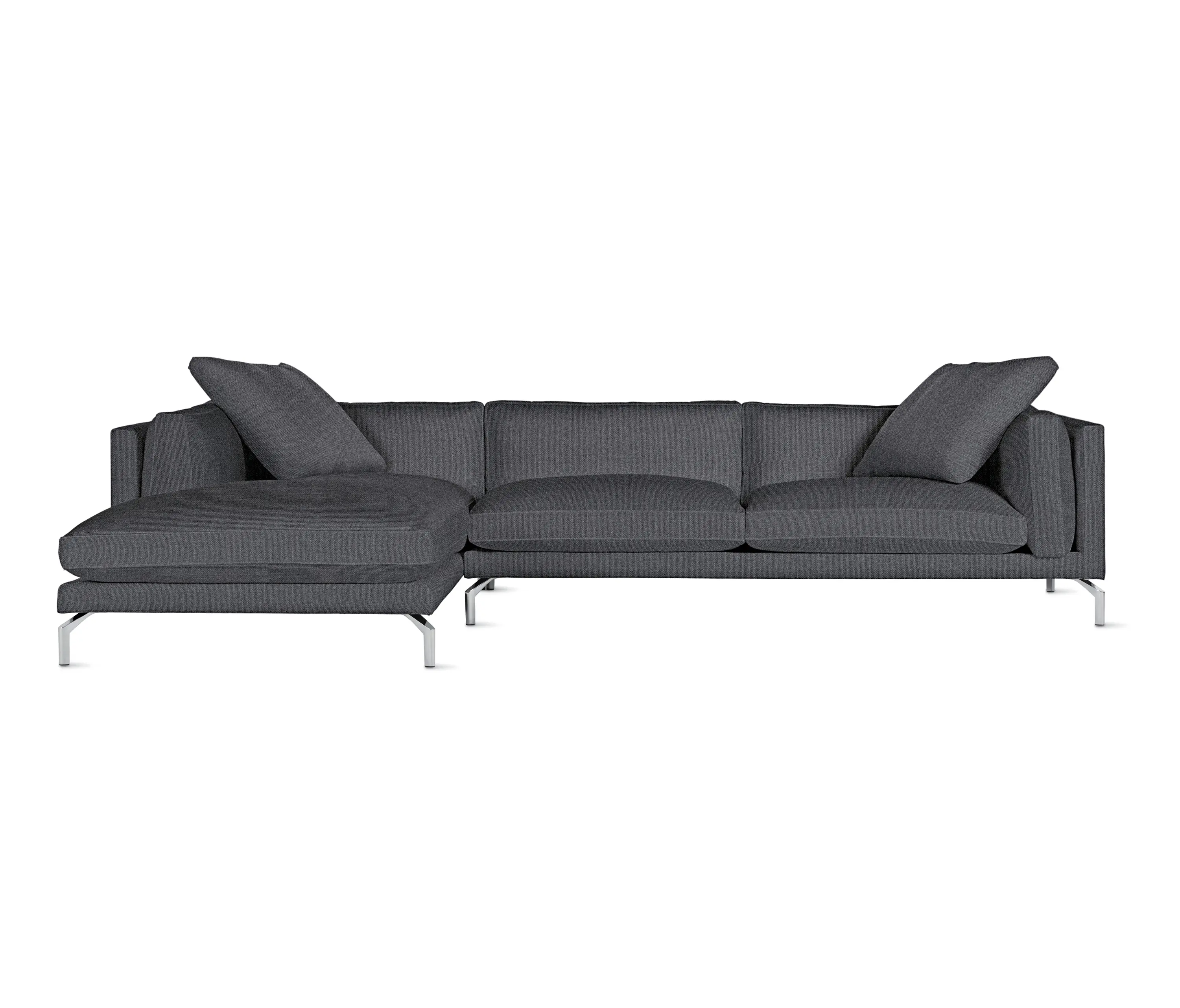 Design Within Reach - Como Sectional Chaise in Fabric, Left