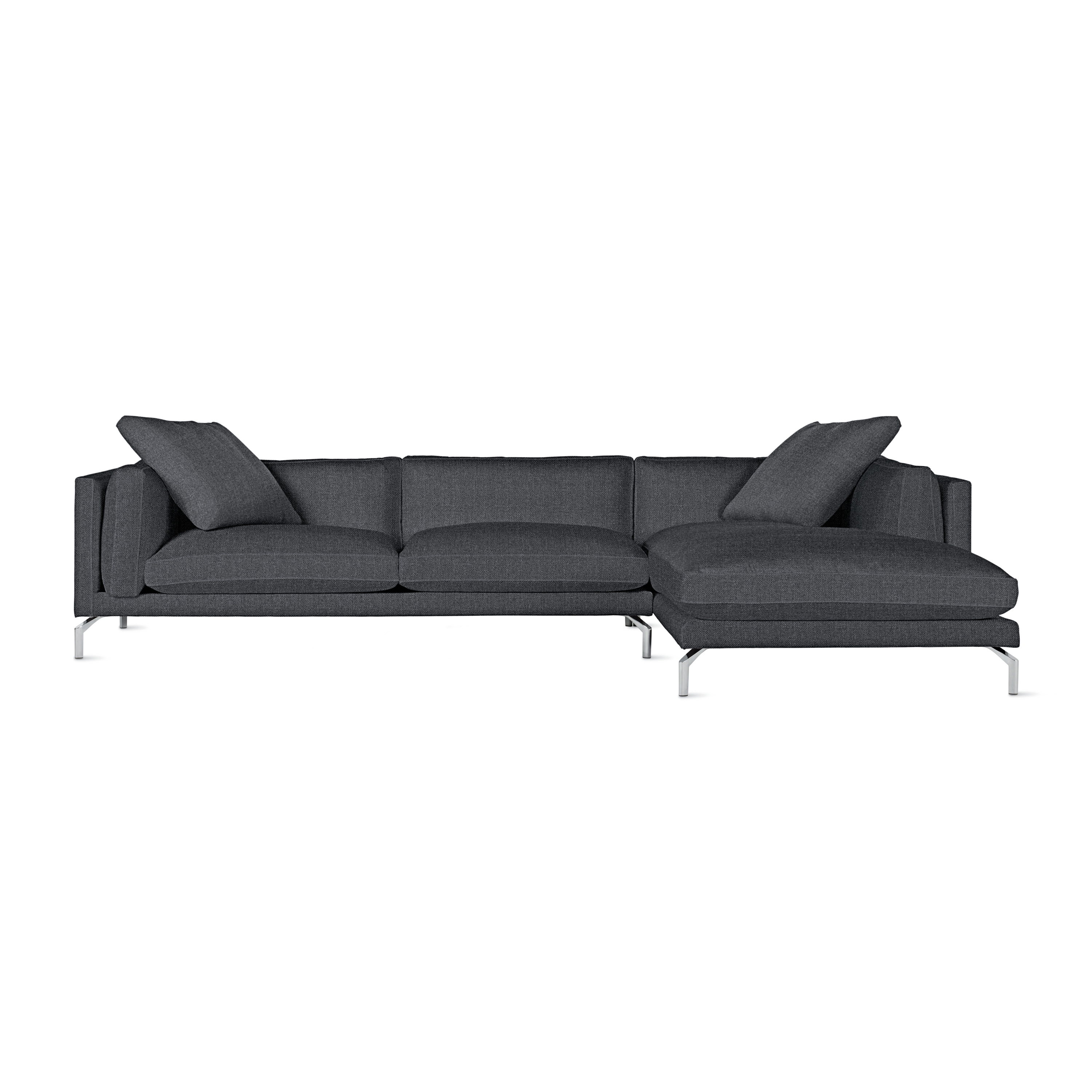 Mostrar el producto Como Sectional Chaise in Fabric, Right del fabricante Design Within Reach