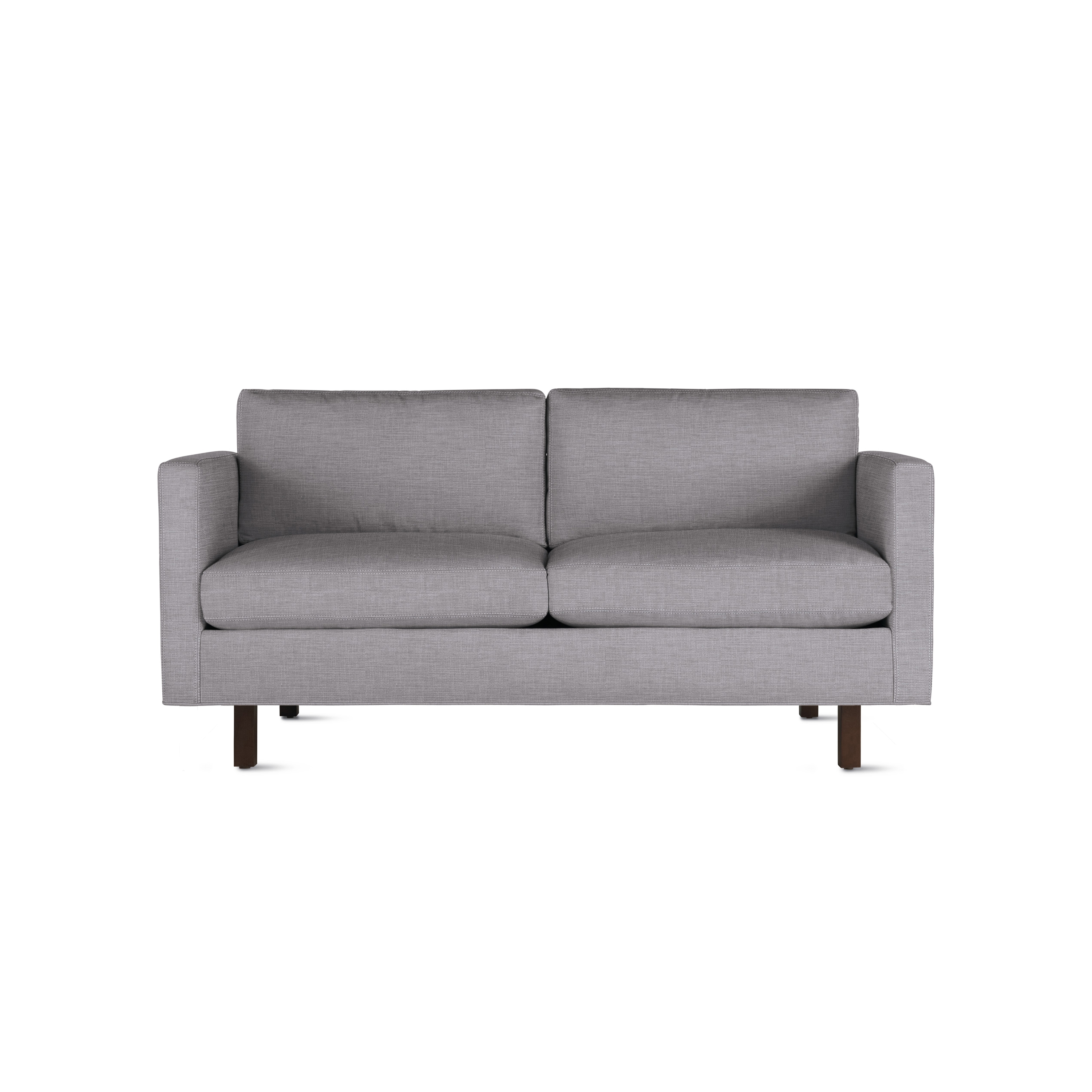 Display product Goodland Two-Seater Sofa in Fabric, Walnut Legs from manufacturer Design Within Reach
