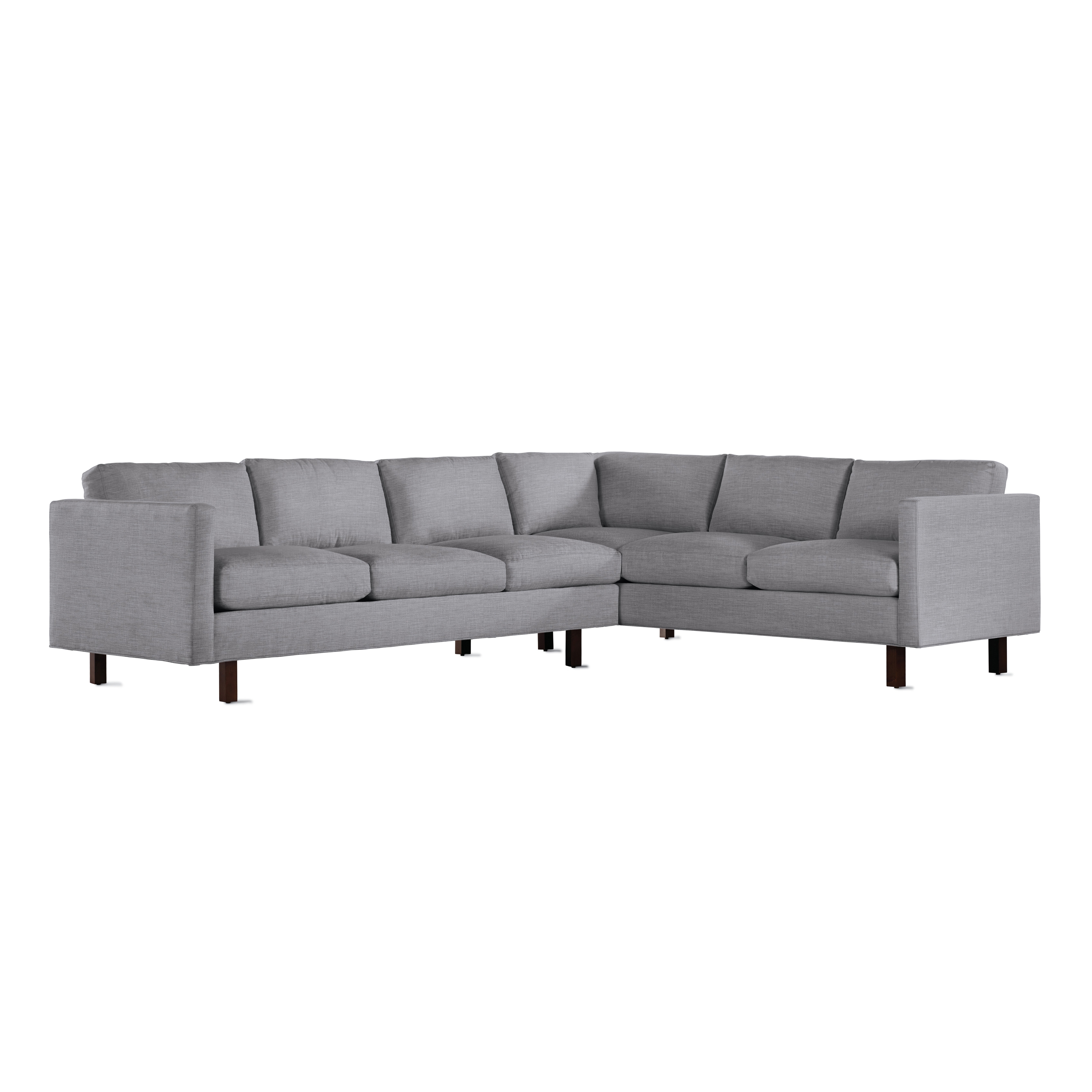 Produkt Goodland Large Sectional in Fabric, Left, Walnut Legs des Herstellers Design Within Reach anzeigen