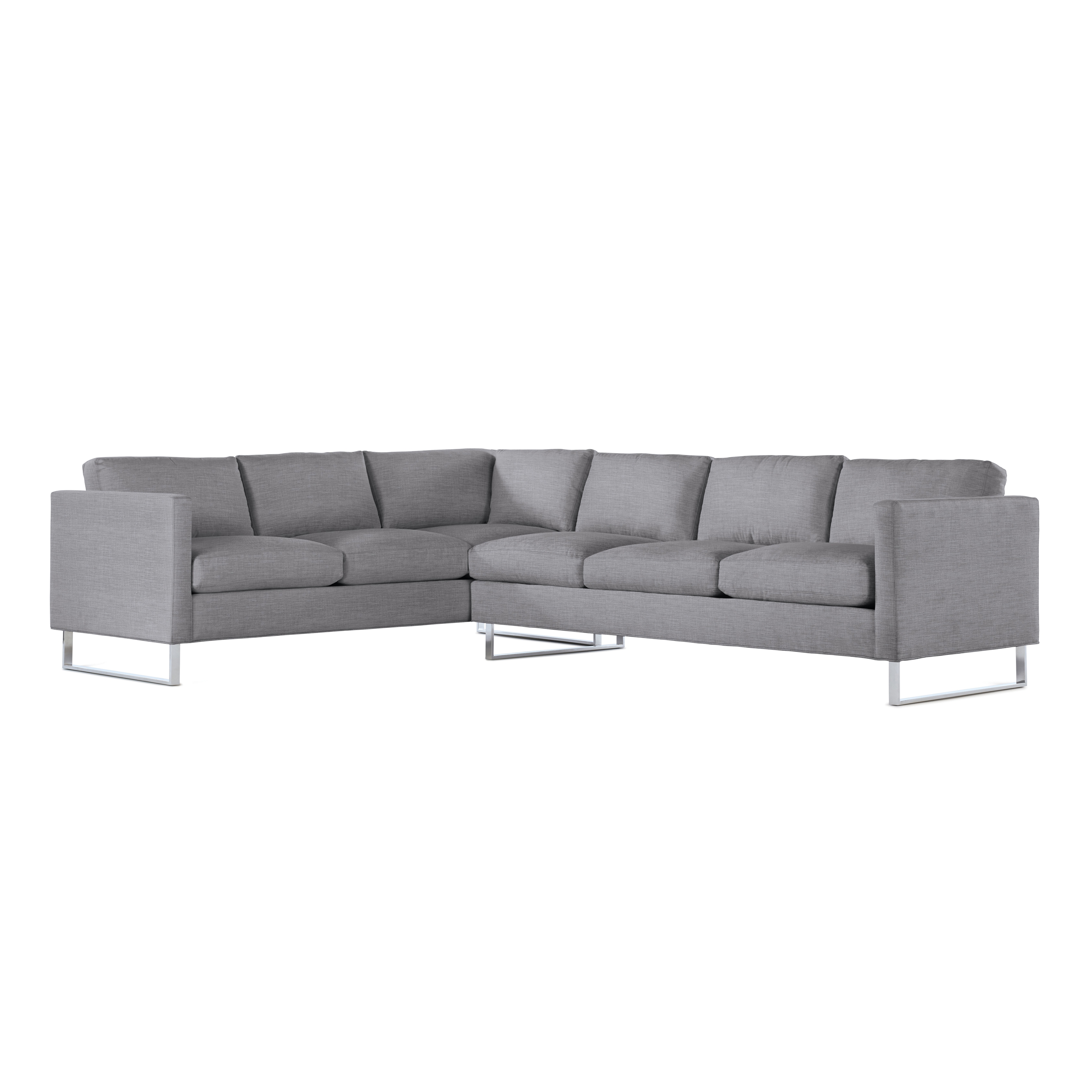 Produkt Goodland Large Sectional in Fabric, Right, Stainless Legs des Herstellers Design Within Reach anzeigen