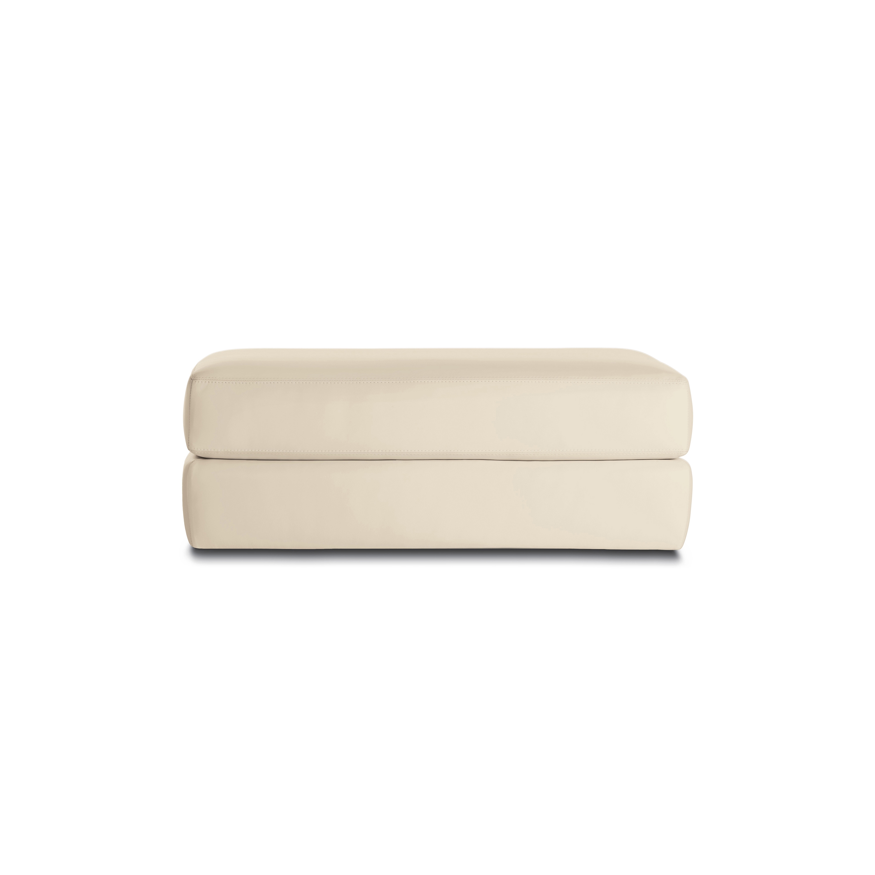 Mostrar el producto Reid Ottoman in Leather del fabricante Design Within Reach