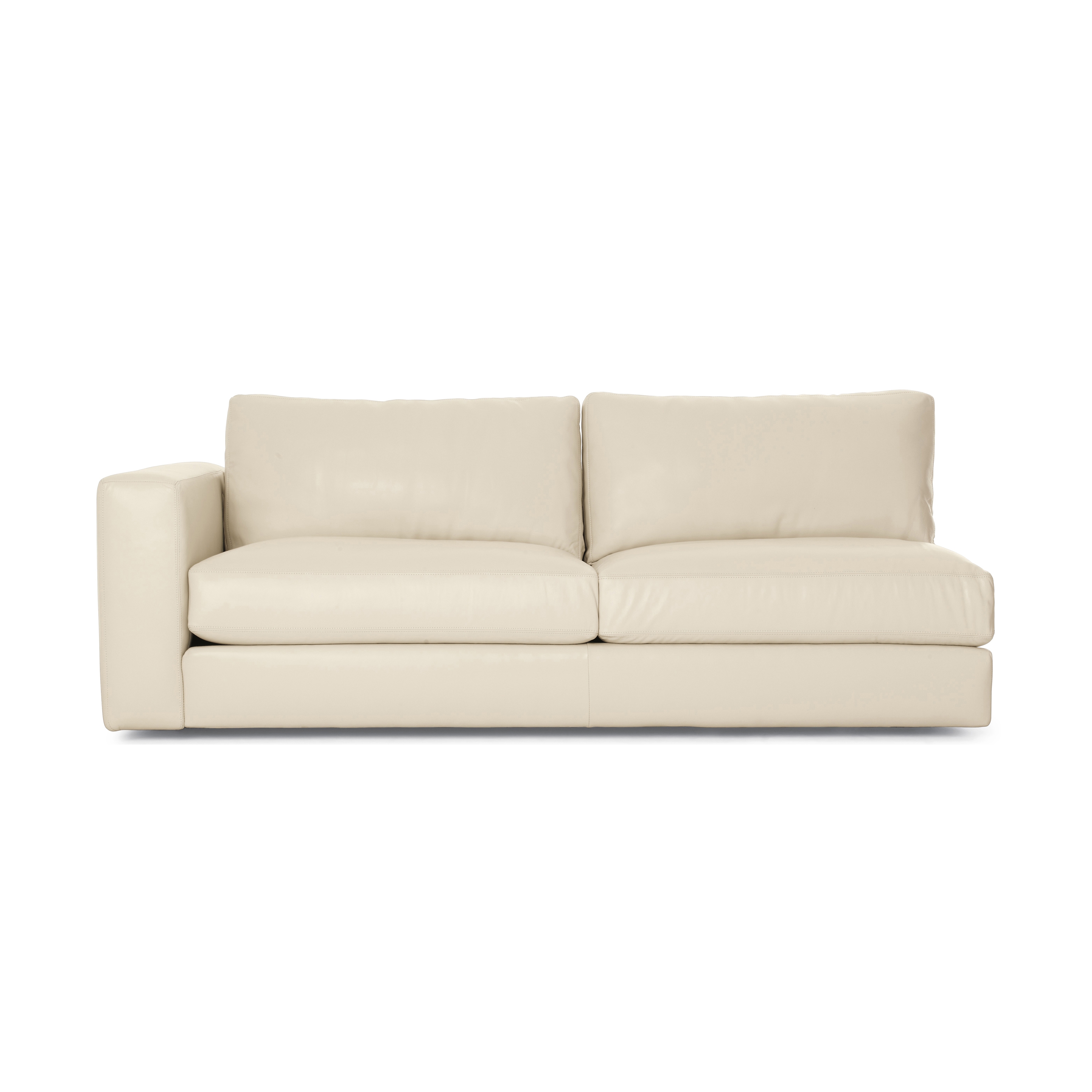Mostra il prodotto Reid One-Arm Sofa Left in Leather del produttore Design Within Reach