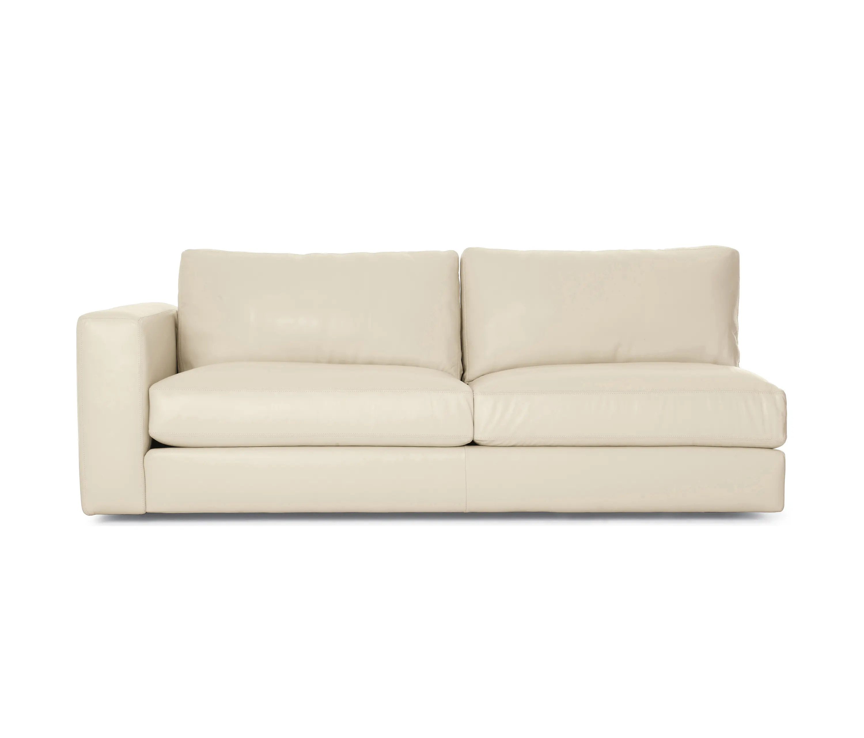 Design Within Reach - Reid One-Arm Sofa Left in Leather