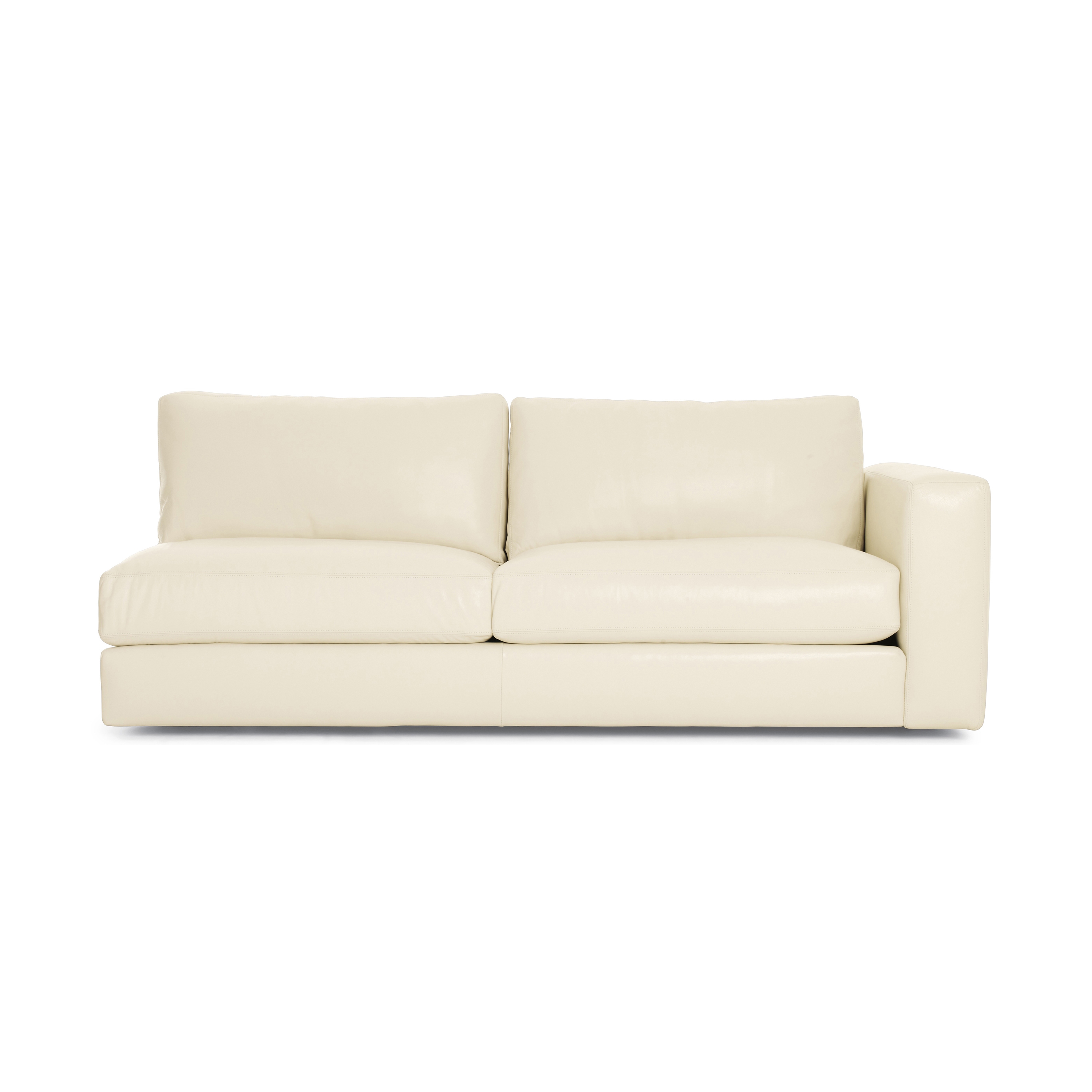 Mostra il prodotto Reid One-Arm Sofa Right in Leather del produttore Design Within Reach