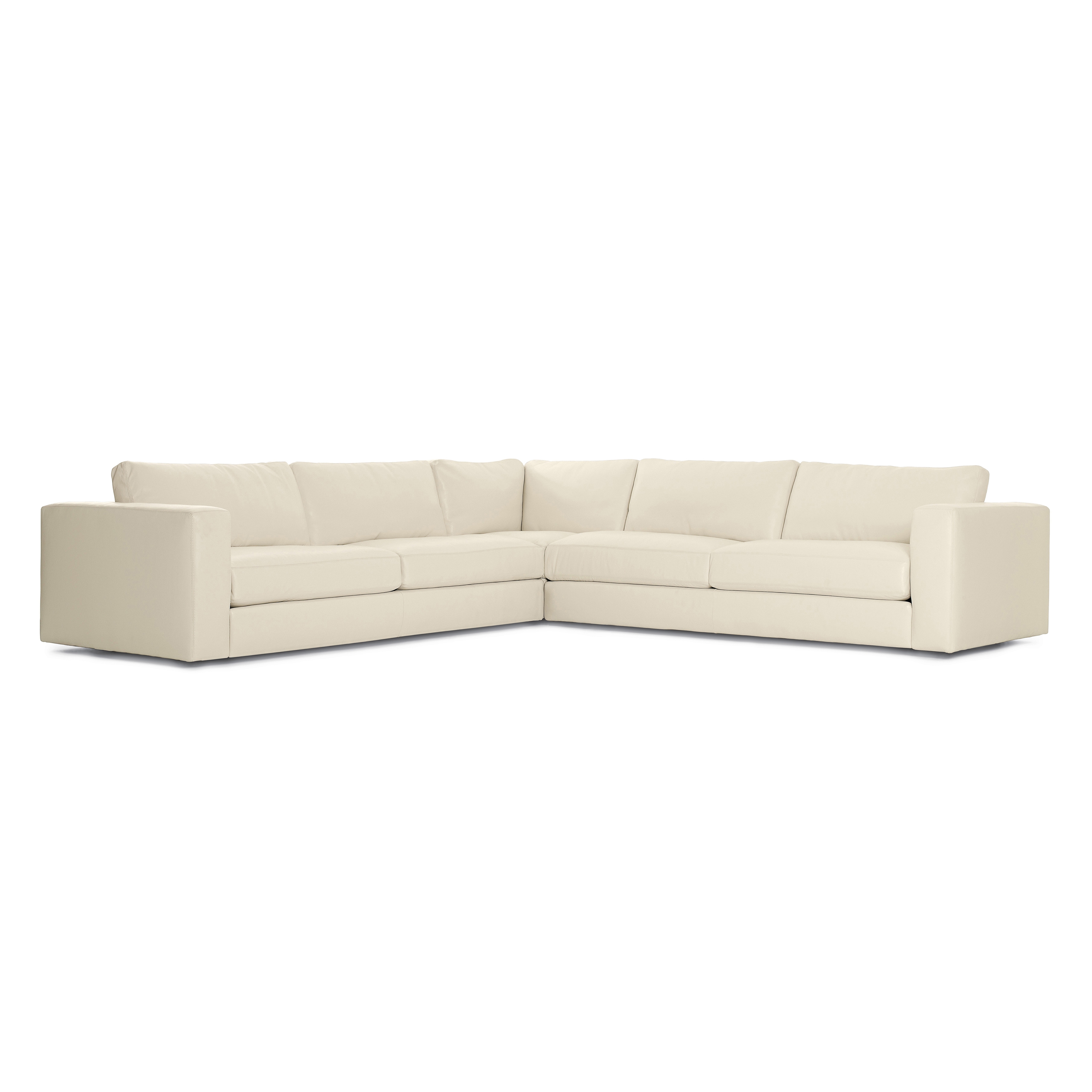 Afficher le produit Reid Corner Sectional in Leather du fabricant Design Within Reach