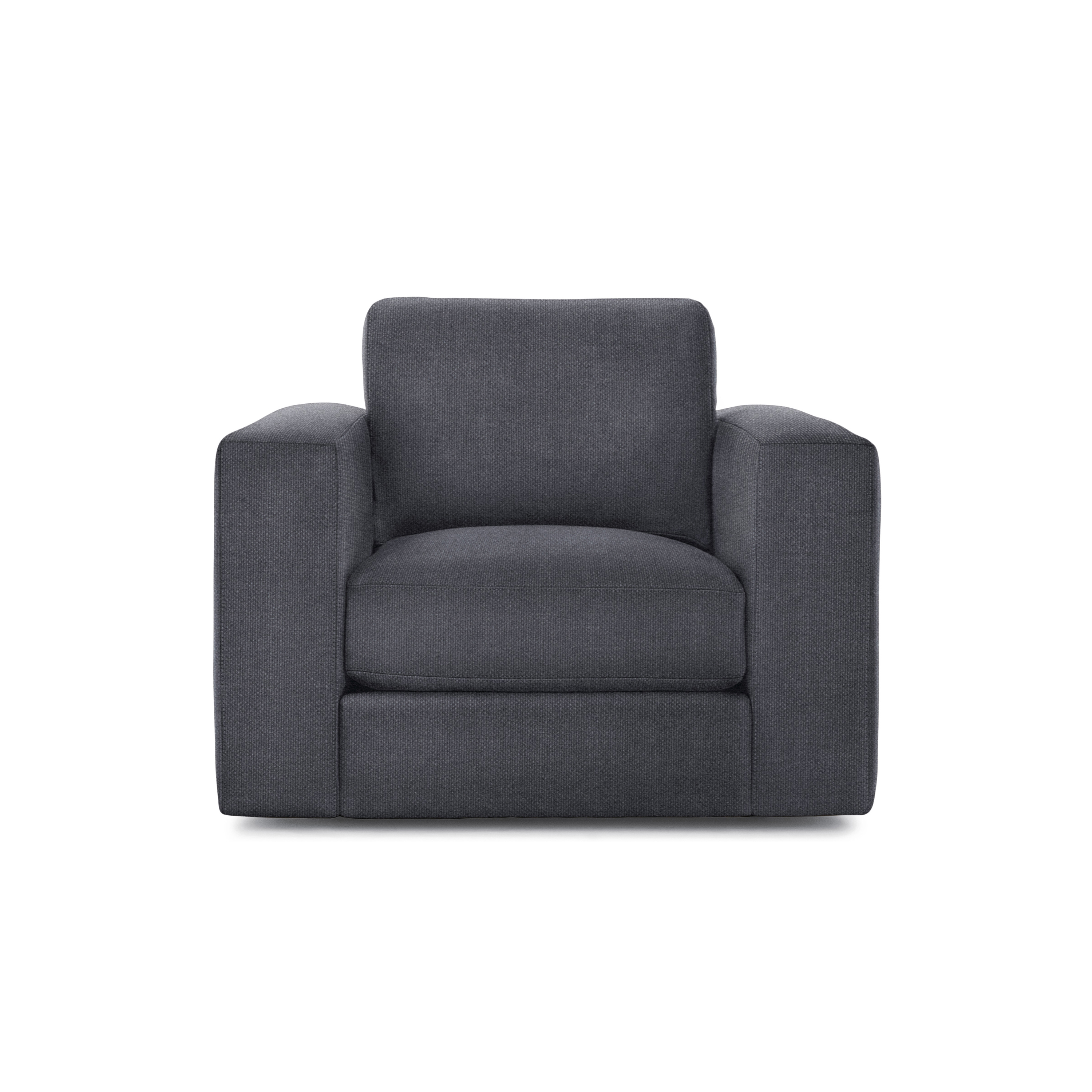Mostra il prodotto Reid Swivel Armchair in Fabric del produttore Design Within Reach